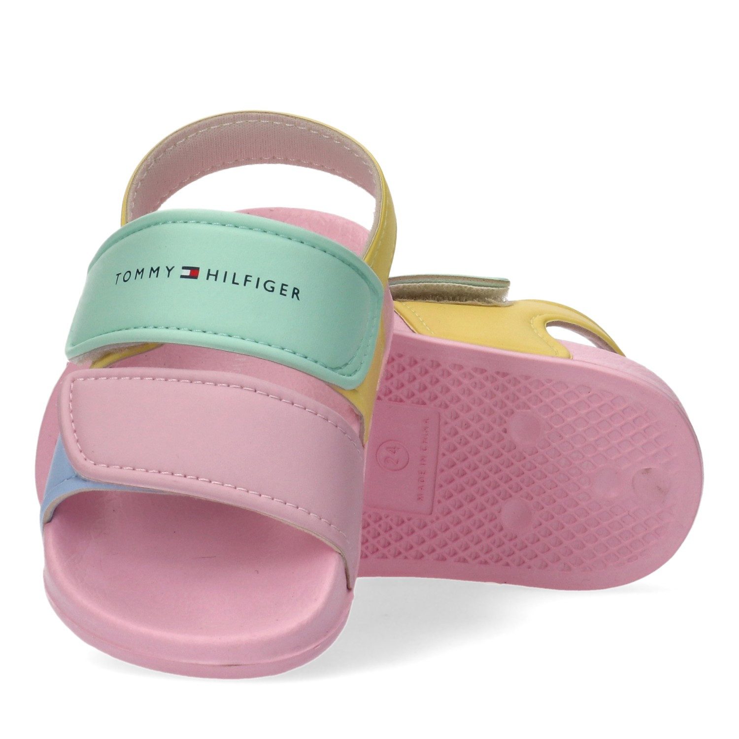 Tommy Hilfiger Badesandale Badesandale, Klettschuh mit Logoschriftzug