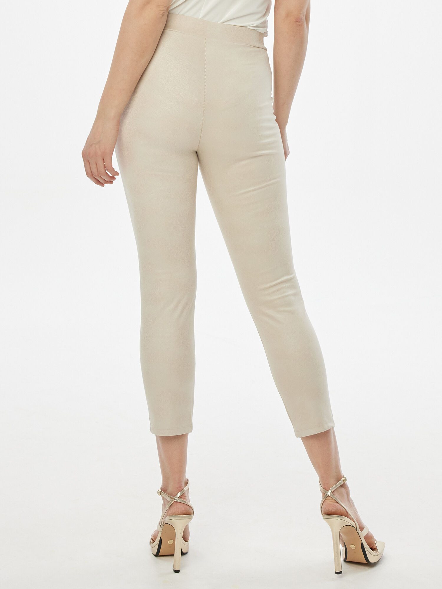 MONACO blue 7/8-Hose Schlupfhose Figurbetont mit Zierpaspel günstig online kaufen