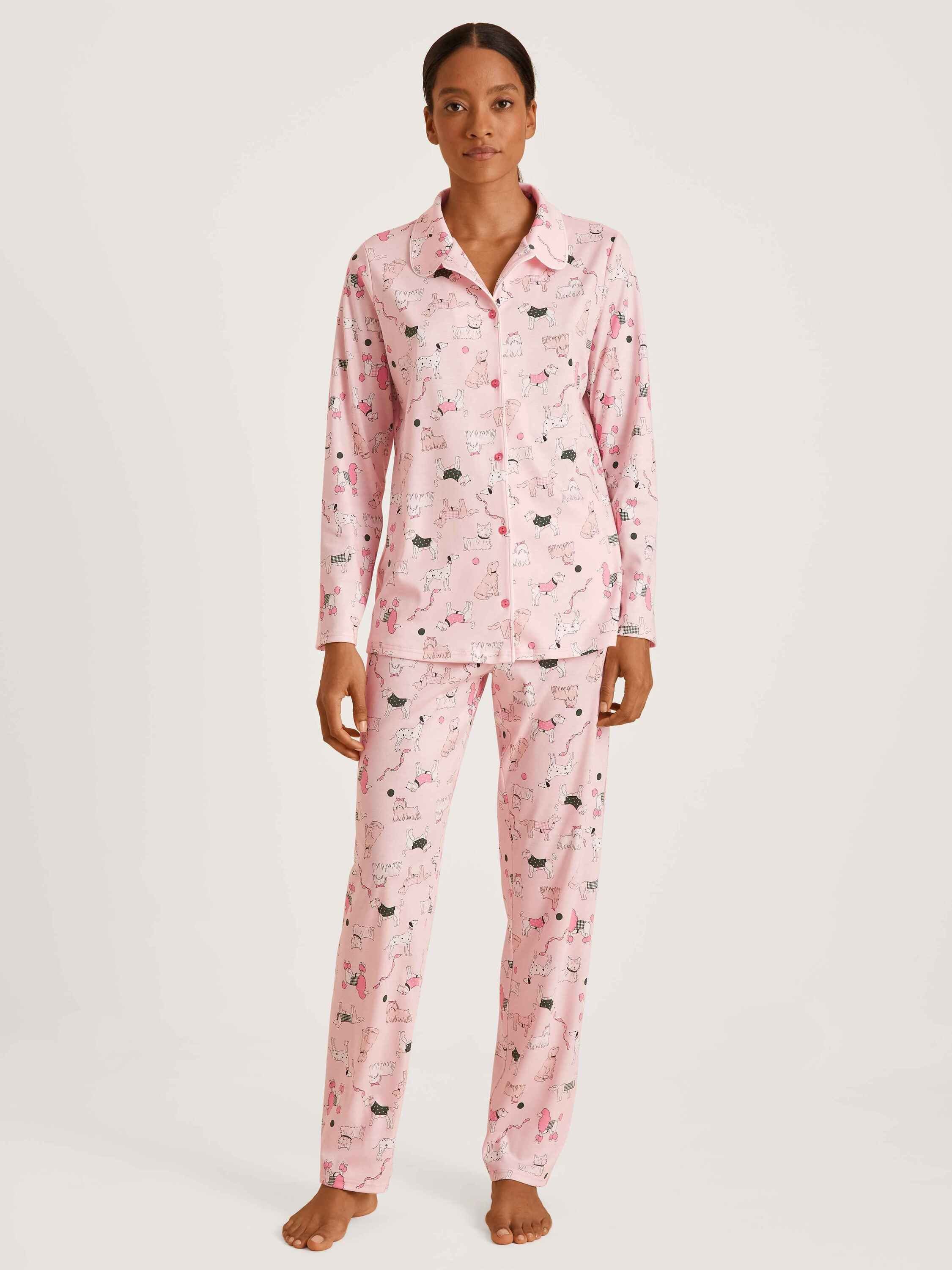 CALIDA Pyjama Pyjama, durchgeknöpft (2 tlg)
