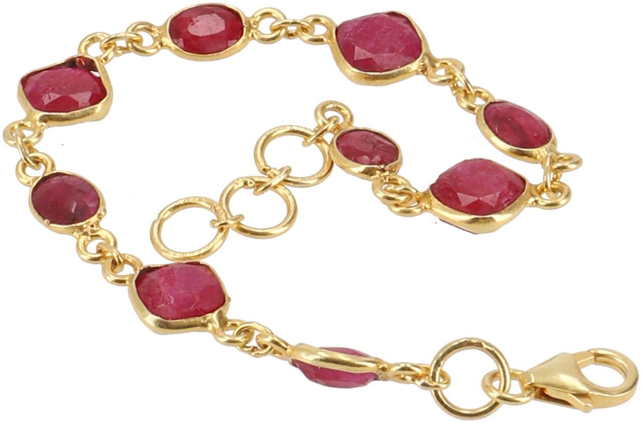 Guru-Shop Armreif Indisches Boho Armband, vergoldetes Armband aus..
