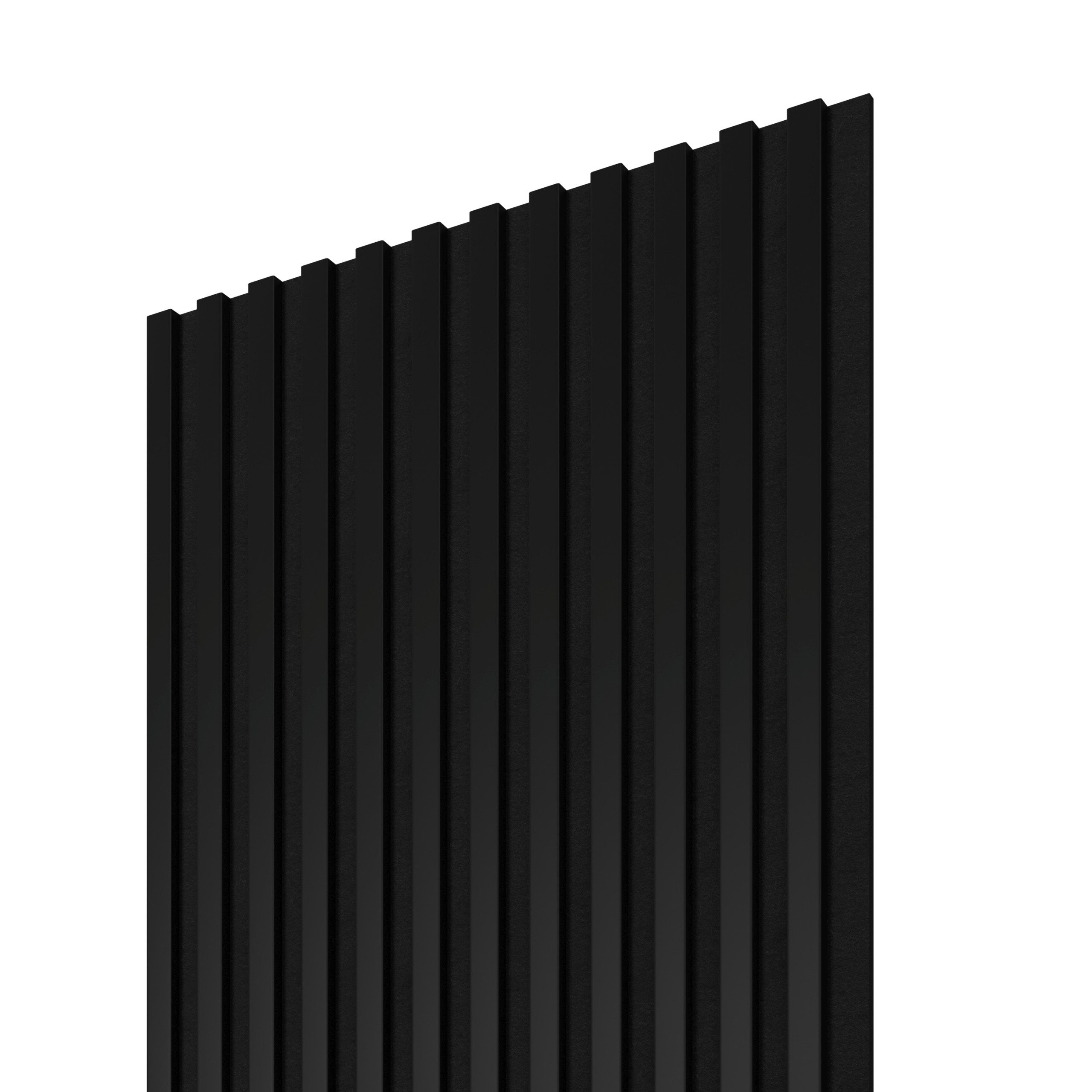 Stegu Wandpaneel Stegu Linea ACOUSTIC PROline Akustikpaneel 1200x605 mm Schwarz