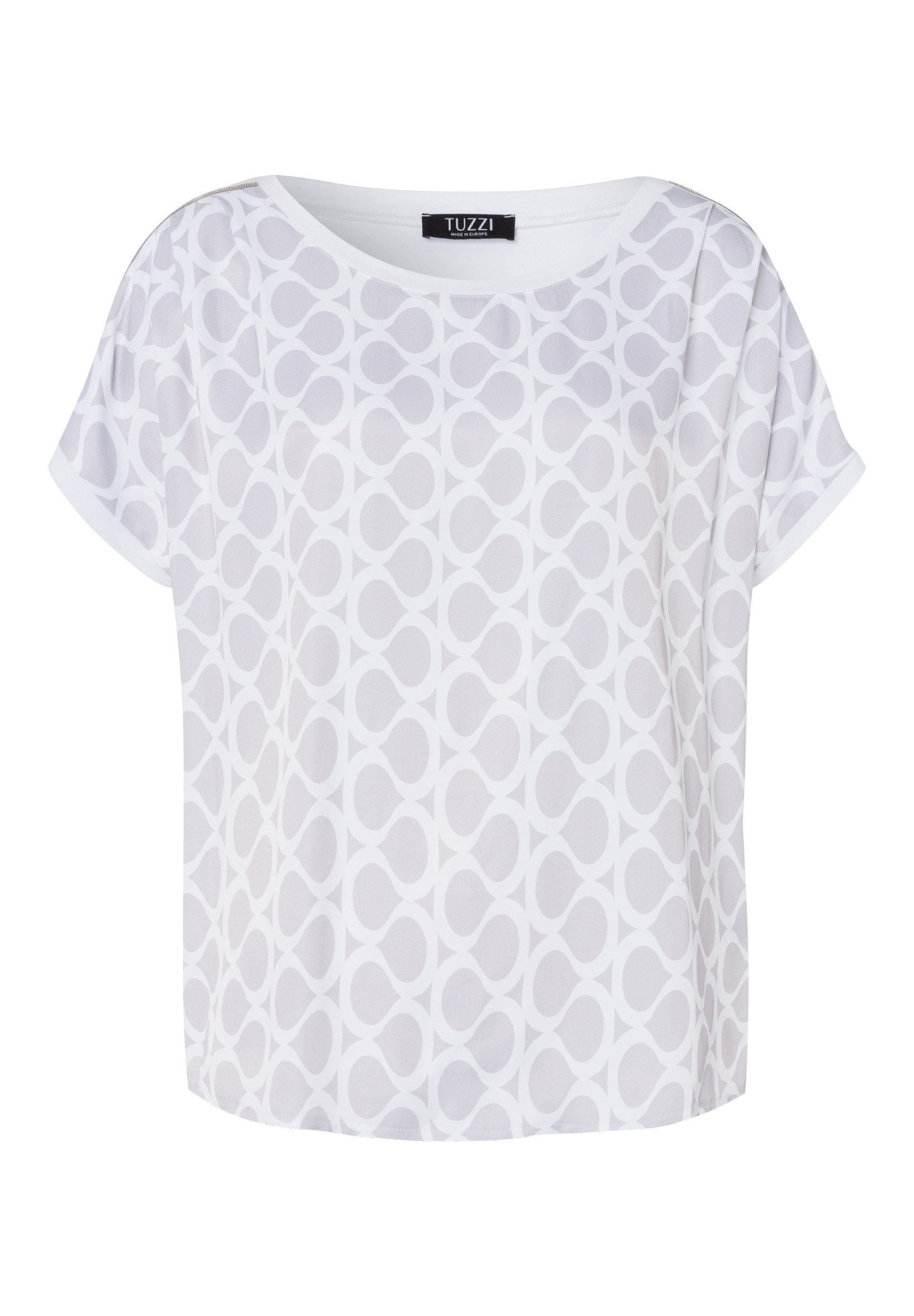 TUZZI Kurzarmshirt mit Print-Front günstig online kaufen