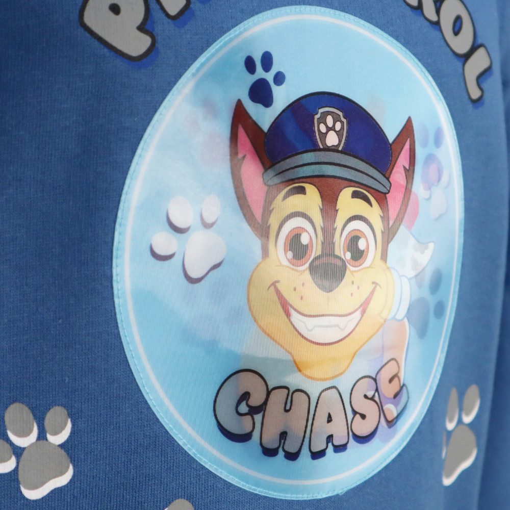 PAW PATROL Rundhalspullover Paw Patrol Kinder Jungen Pullover Sweater Wechselbild Gr. 98 bis 128
