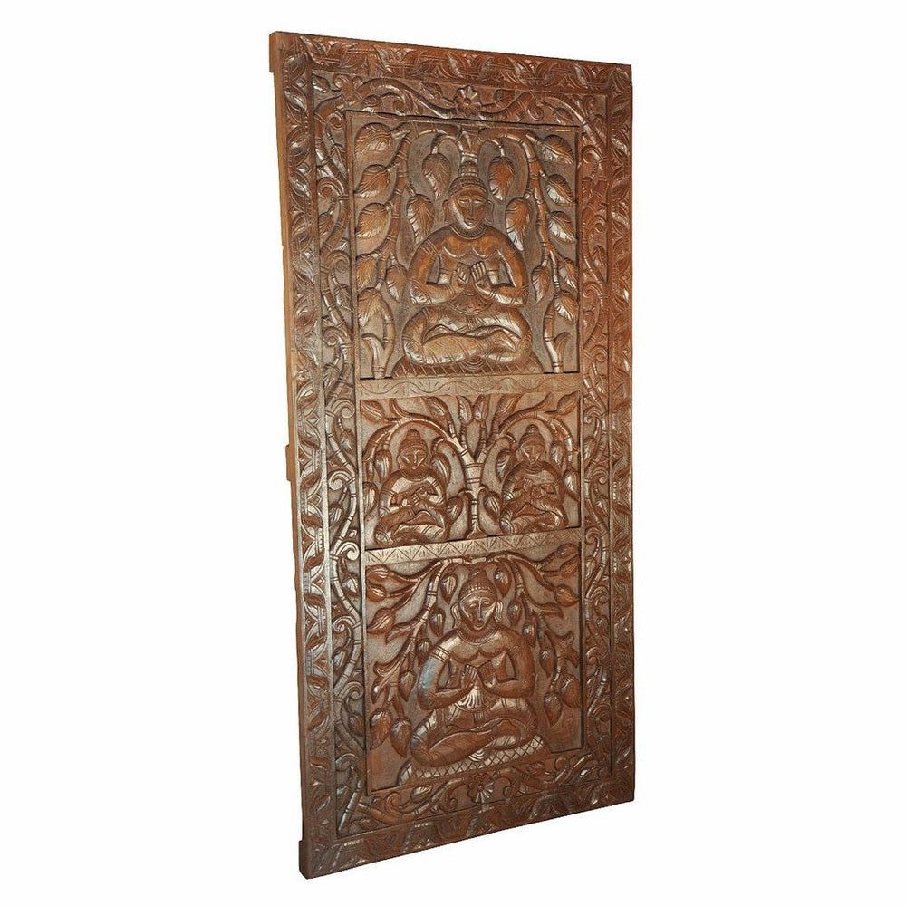 Luxury-Park-Direct Kommode Handgeschnitztes Deko Panel Türblatt aus Indien – Kunstwerk. Luxury-P