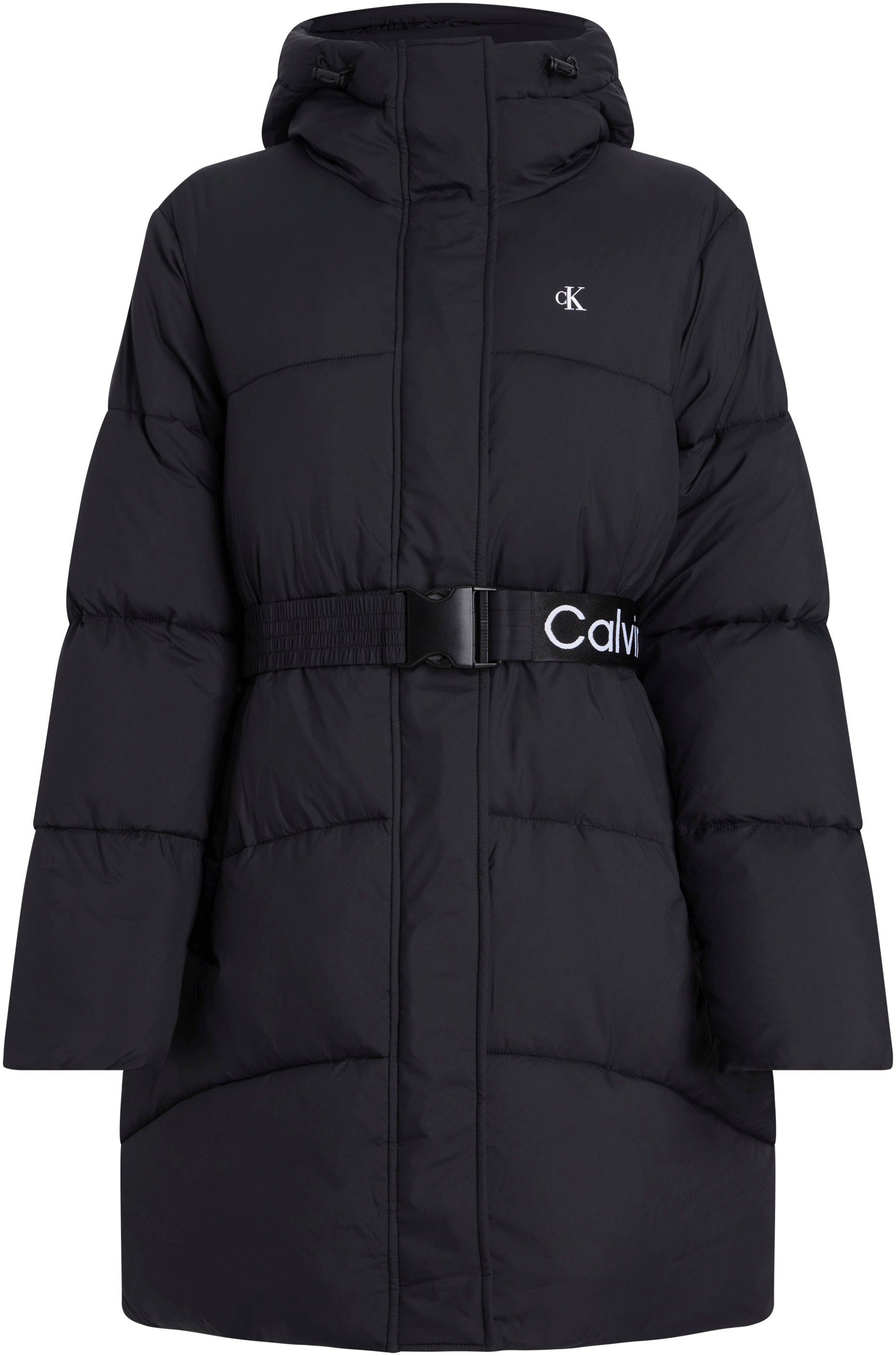 LONG BELT Plus Outdoorjacke Klein PUFFER PLUS Jeans Calvin LOGO