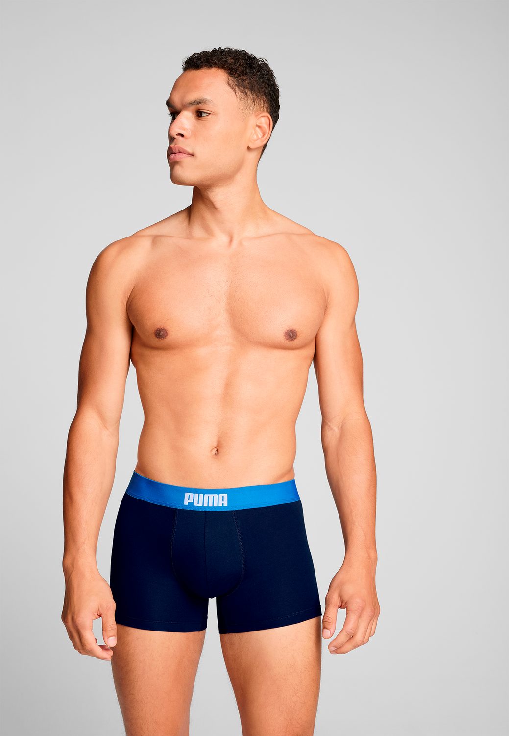PUMA BODYWEAR Boxershorts Everyday Bodywear Boxers Placed Logo, Webgummibund