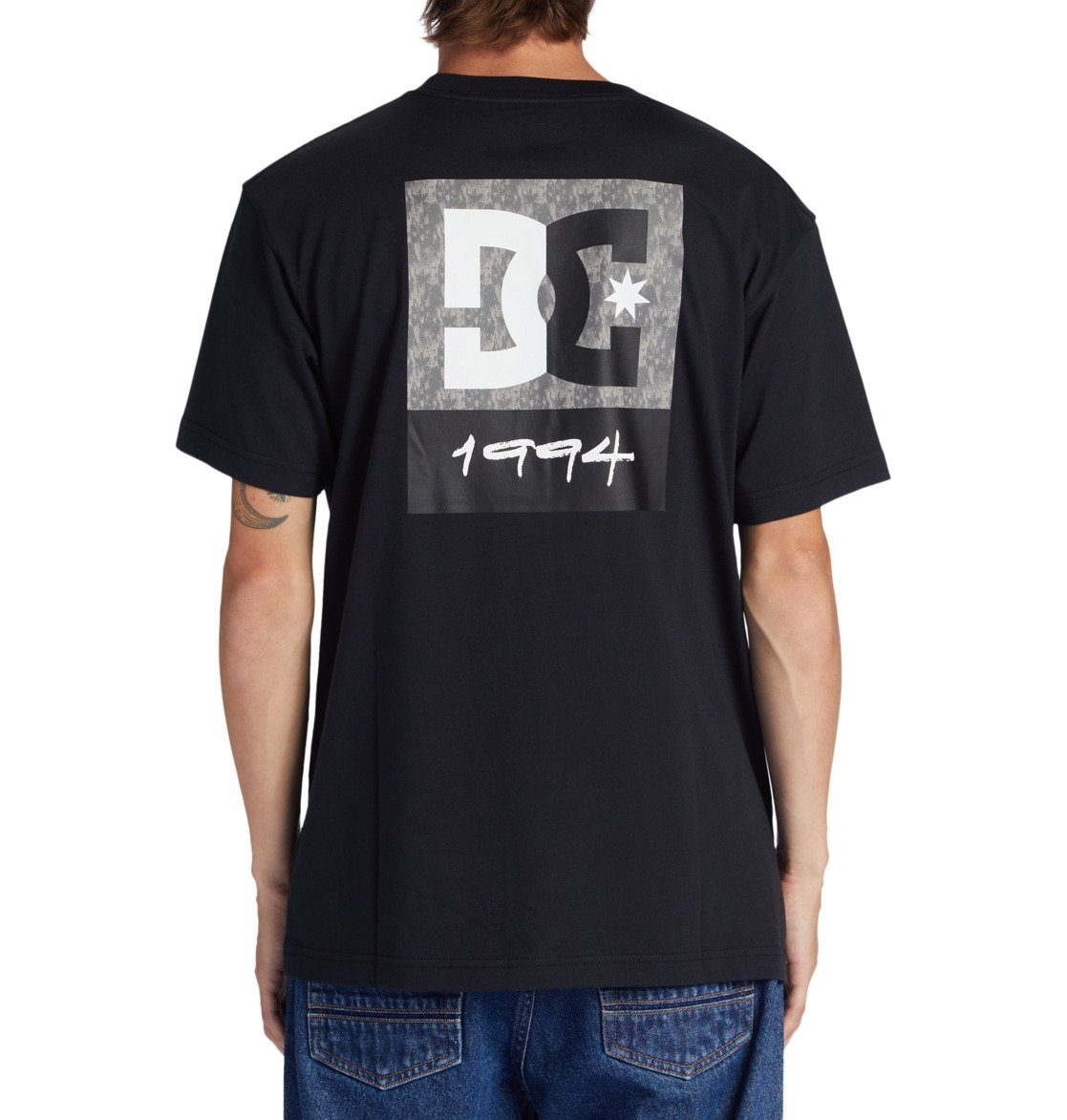 DC Shoes T-Shirt DC Split Black/Greystone Star