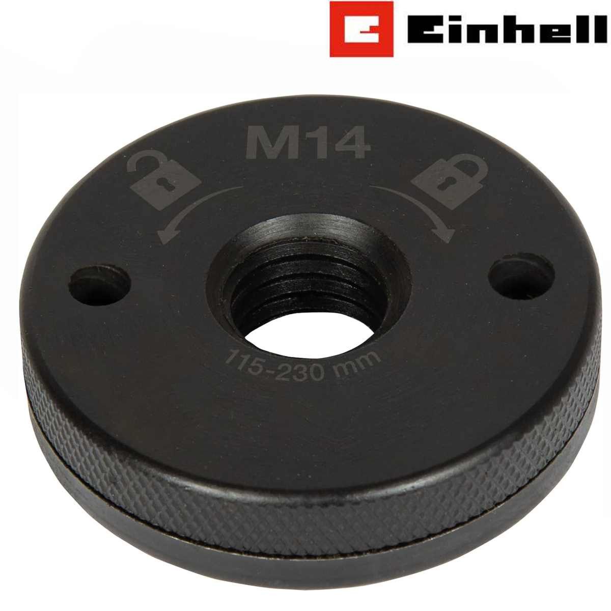 Einhell Akku-Winkelschleifer Schnellspannmutter M14 für Winkelschleifer, Schleifscheiben Ø 115-230 – Bild 2 von 5