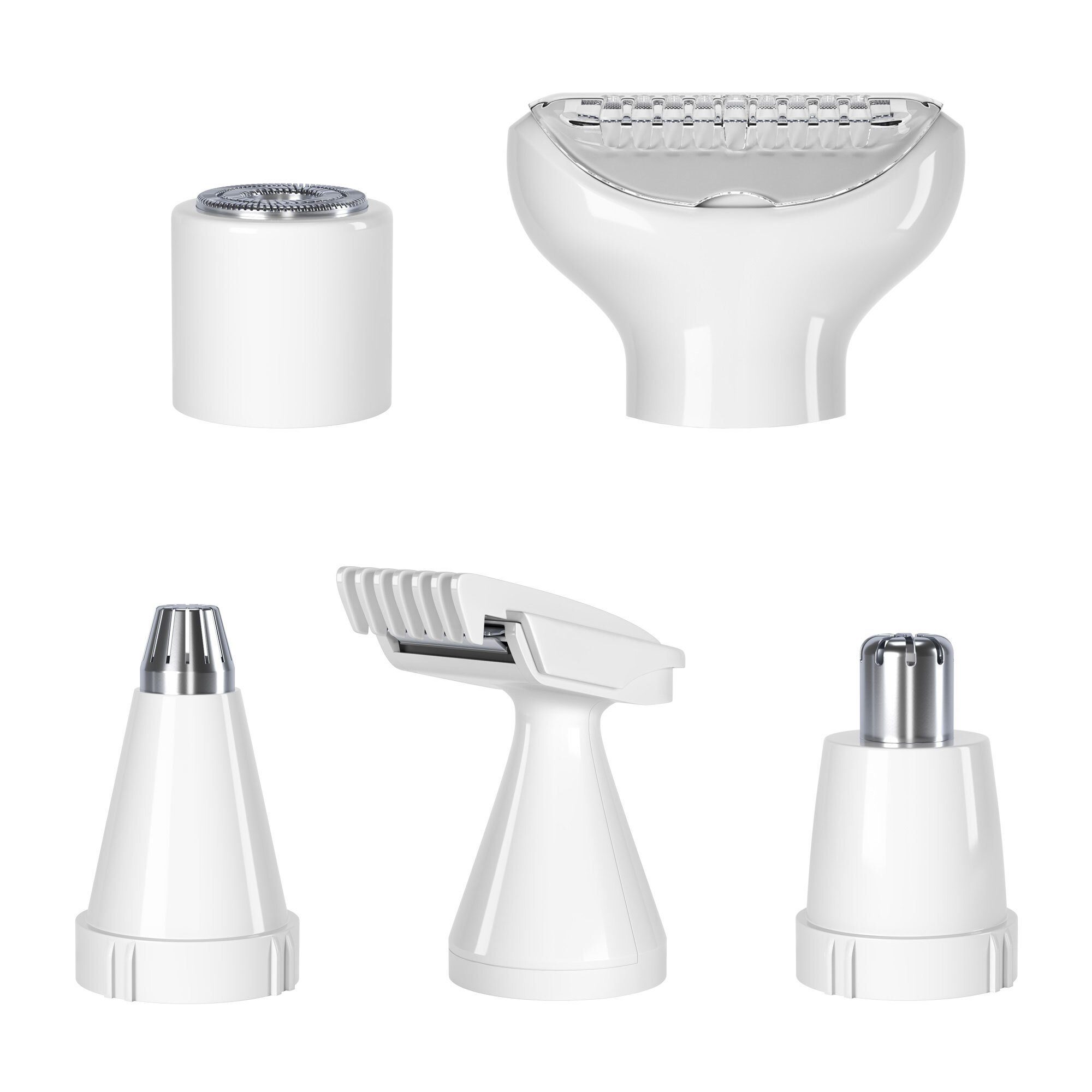 AILORIA Haarentferner-Set EVAPORE PRO Set mit 5 Scherköpfen, Set mit 5 Scherköpfen