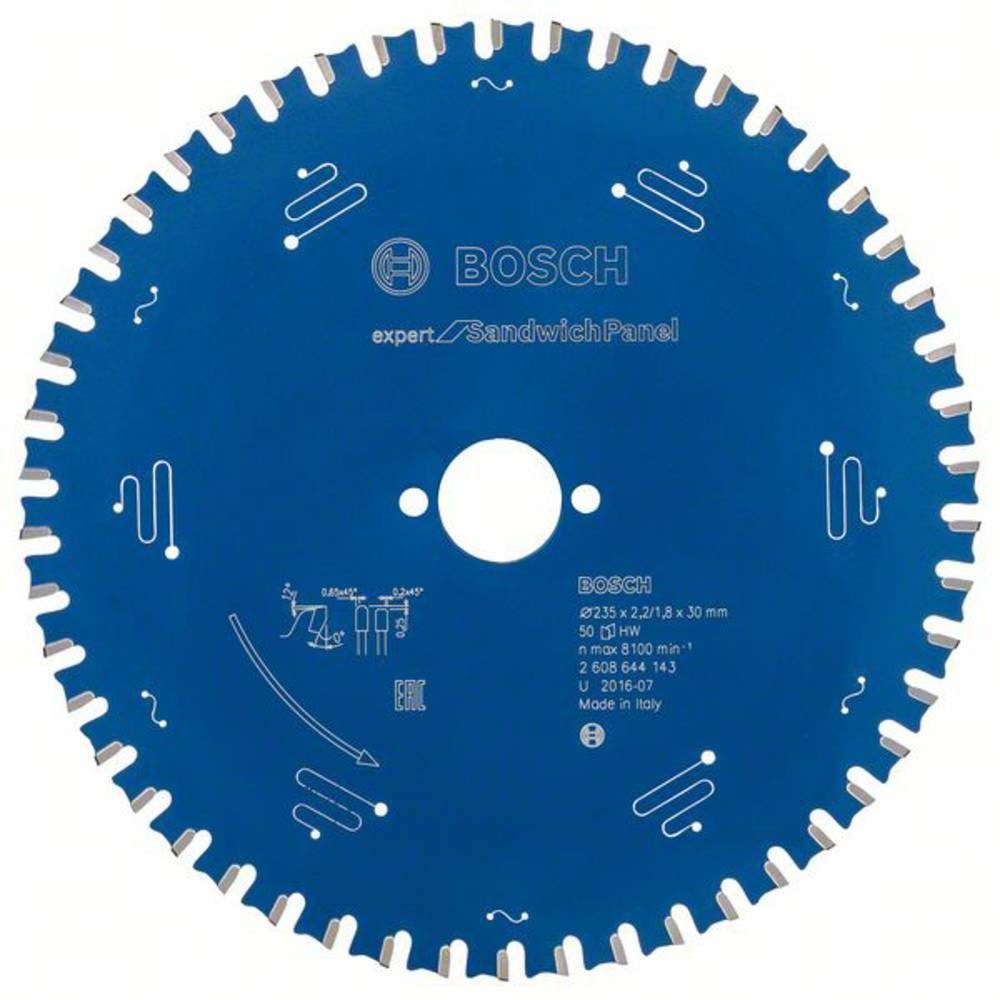 BOSCH Kreissägeblatt Kreissägeblatt235 x 30 x 2.2 mm, 50 2608644143