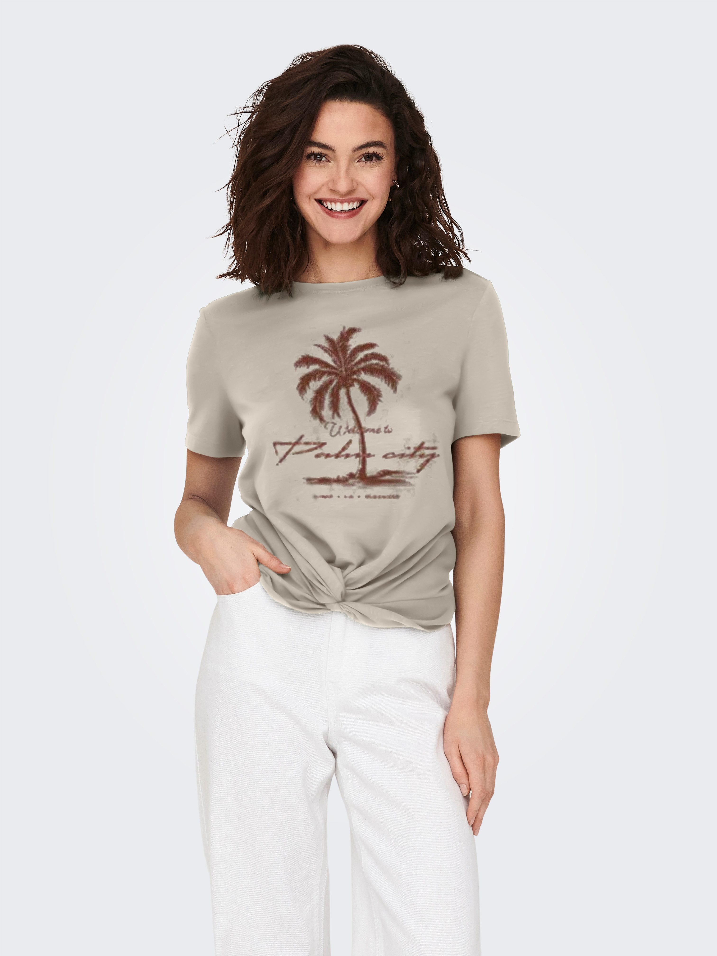 ONLY Kurzarmshirt ONLCARRIE REG TWIST S/S günstig online kaufen