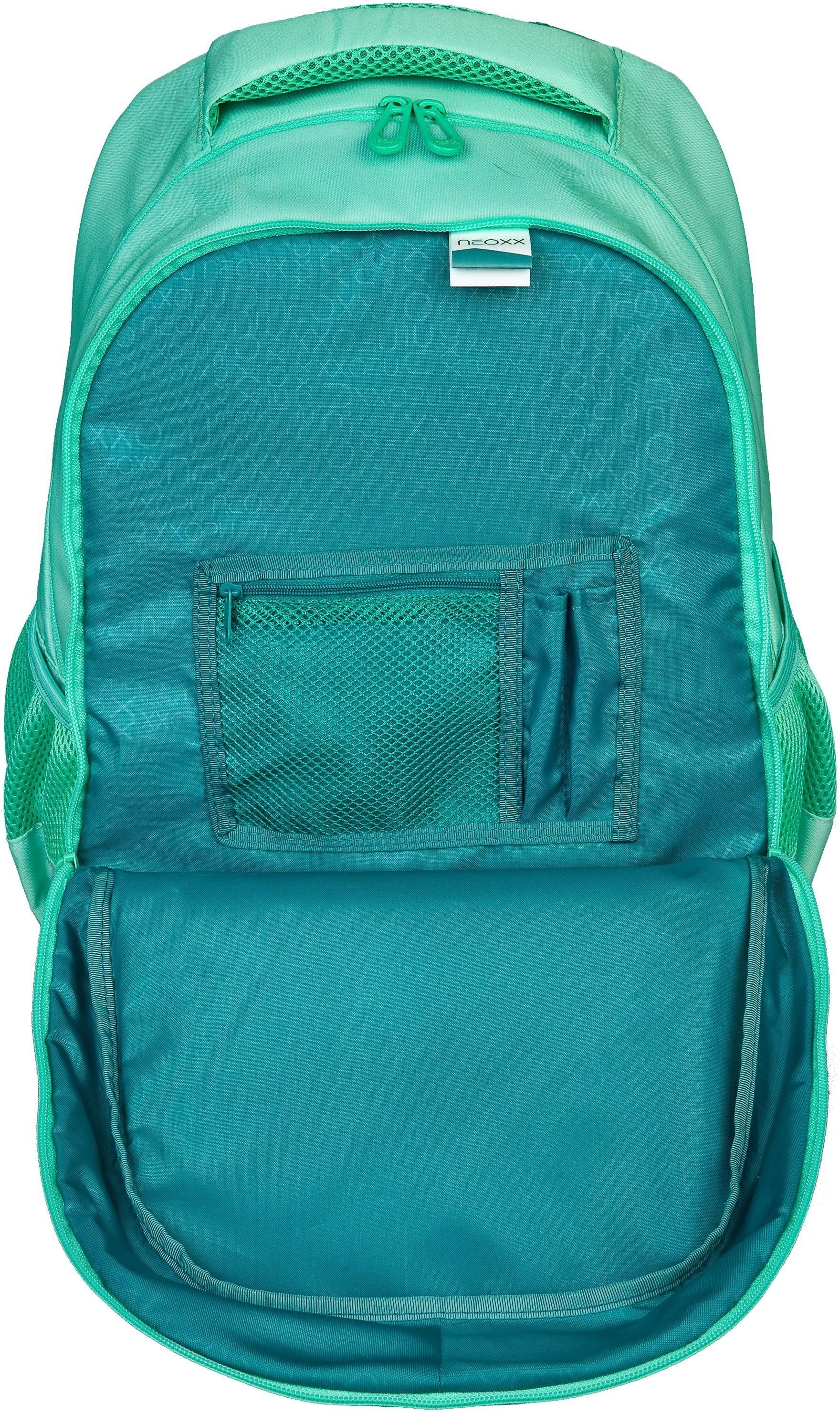 neoxx Schulrucksack Fly, Mint to be, günstig online kaufen