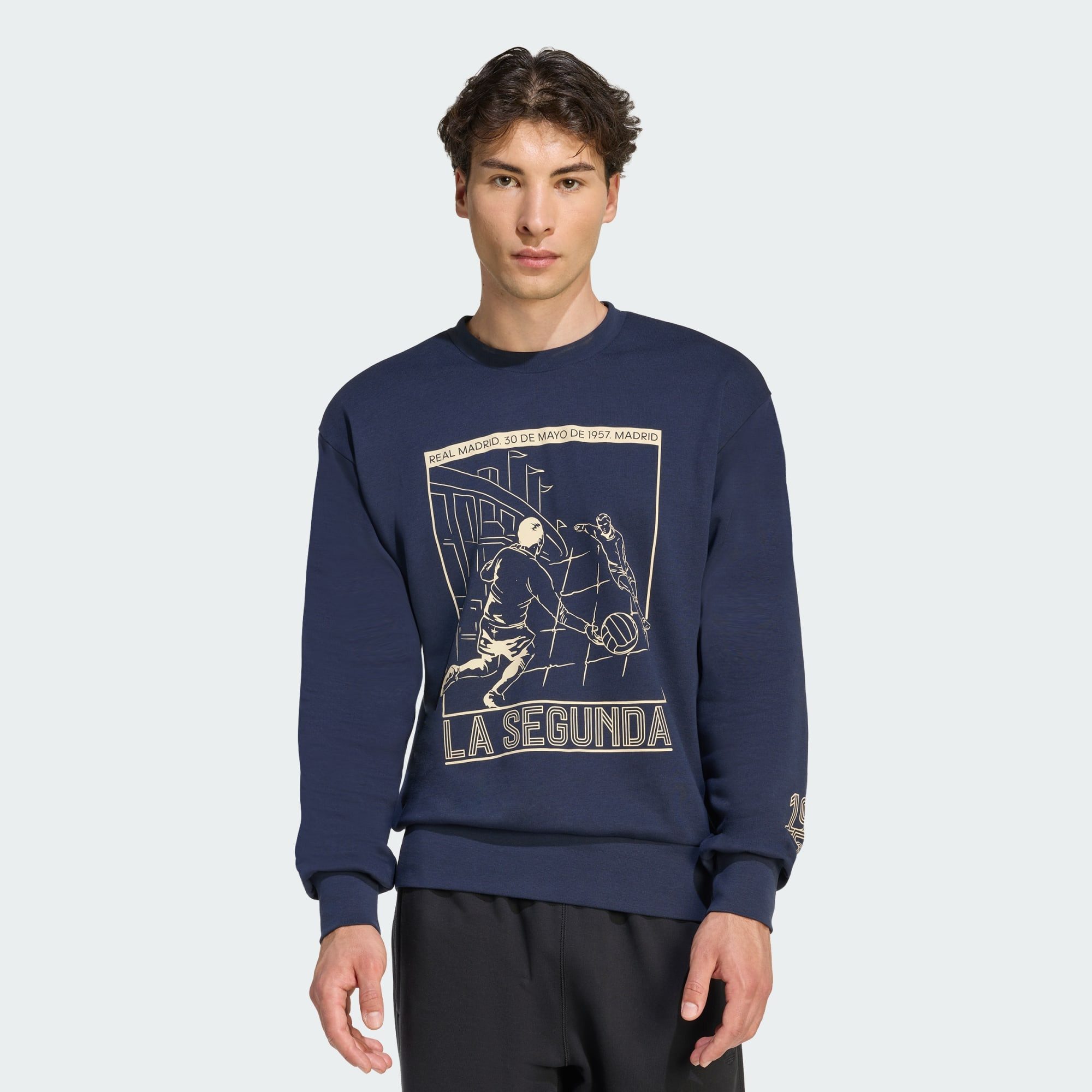 adidas Performance Sweatshirt REAL MADRID HERITAGE SWEATSHIRT (1-tlg)
