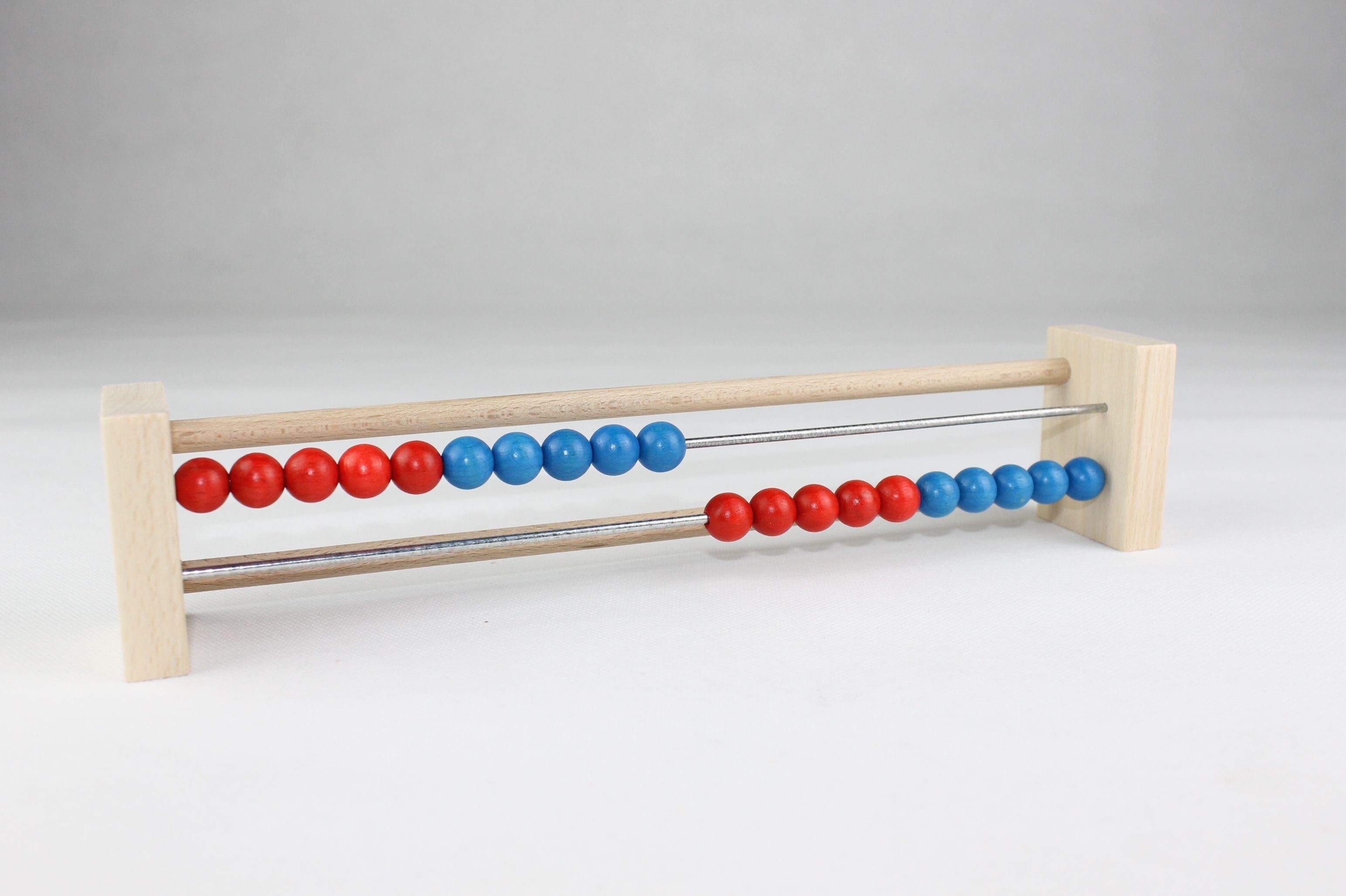 Erzgebirgische Holzspielwaren Ebert GmbH Lernspielzeug Lernspielzeug Zählrahmen 20 BxH 29x6cm NEU