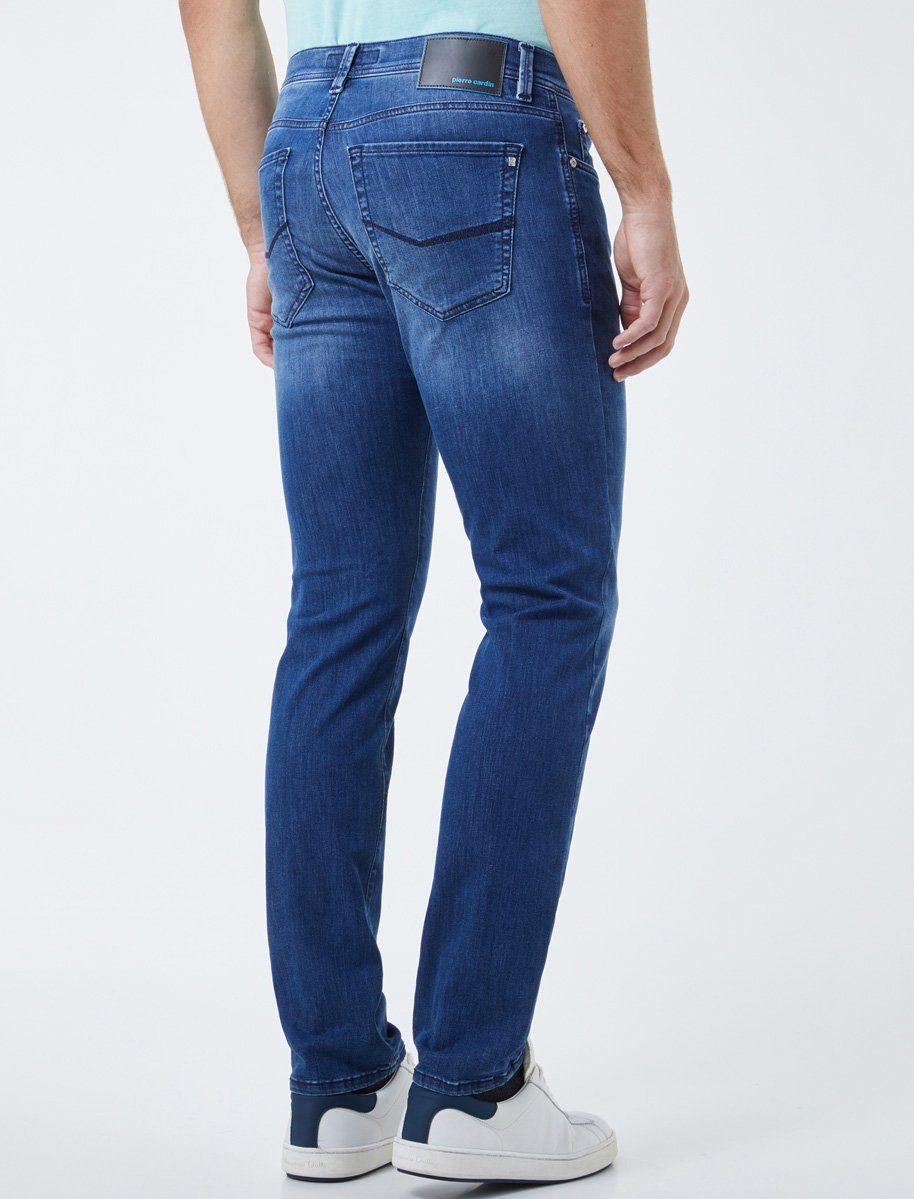 CARDIN FUTUREFLEX blue PIERRE LYON 5-Pocket-Jeans used 8880.96 mid Pierre buffies 3451 Cardin
