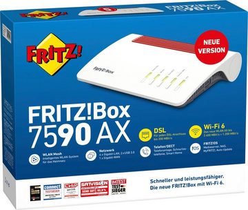 AVM FRITZ!Box 7590 AX ohne ISDN-S0-Port WLAN-Router