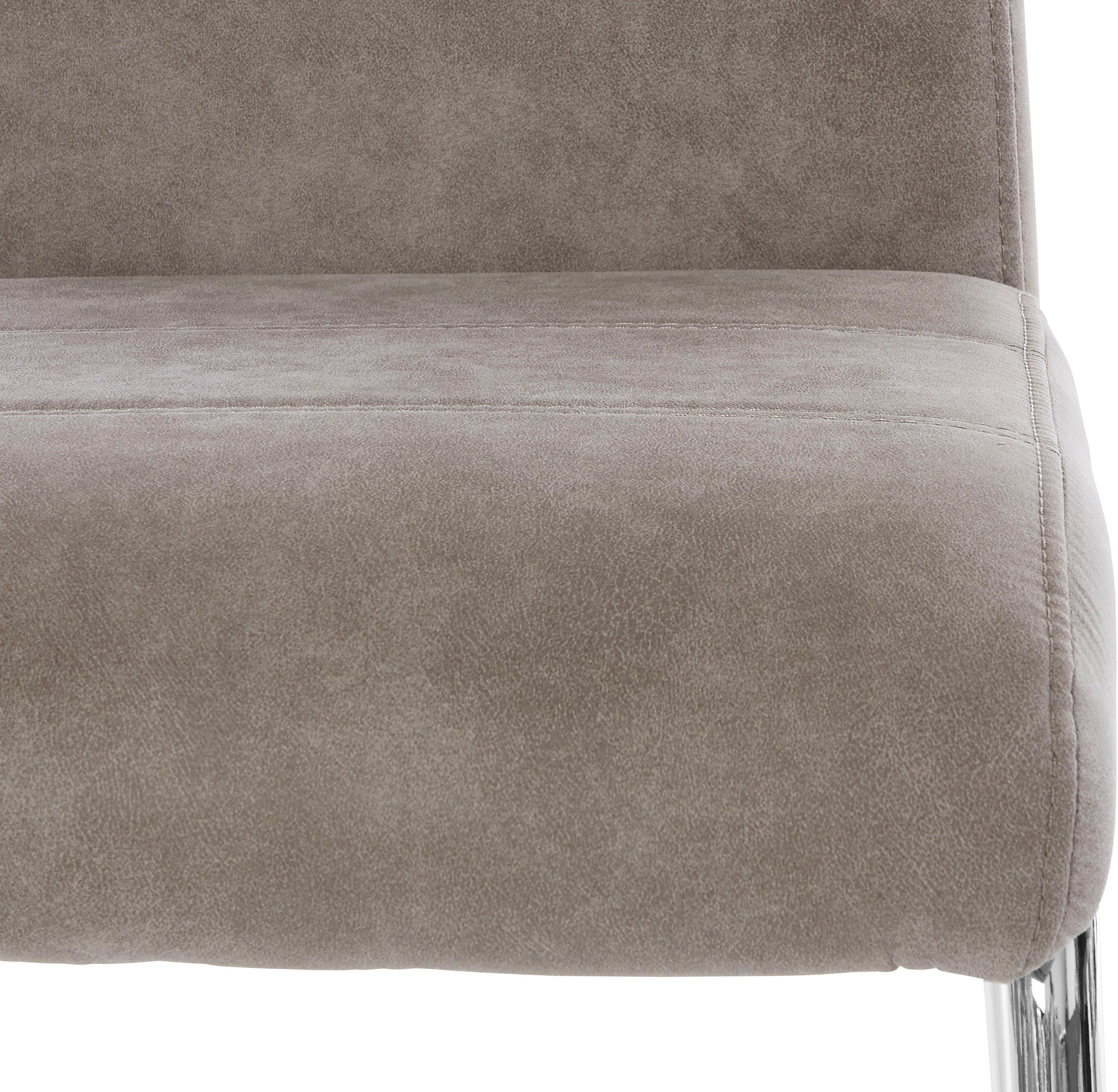 HELA Stuhl Susi (Set, Stück Vintage 2 4 oder St), verchromt 2 | grau Vintage grau 