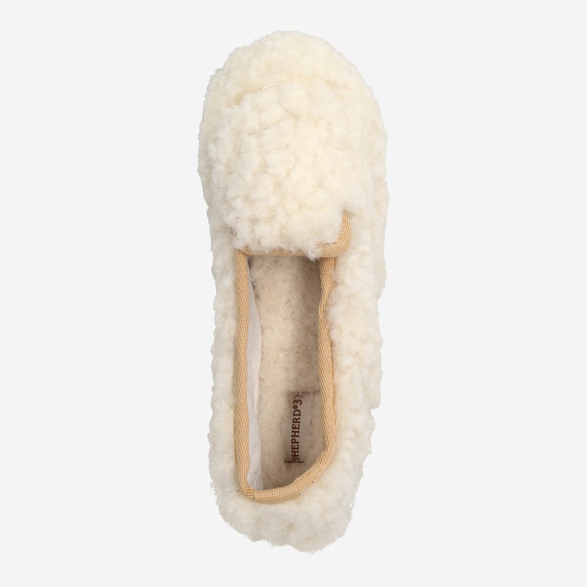 Shepherd Shepherd 2242005 INES, Hausschuhe, Beige, Damen Hausschuh