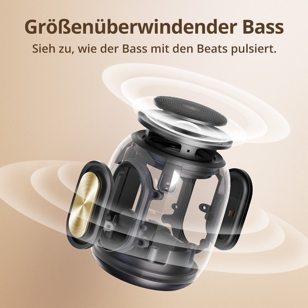 Tronsmart T8 Mini Tragbarer Outdoor-Lautsprecher Portable-Lautsprecher (16 W)