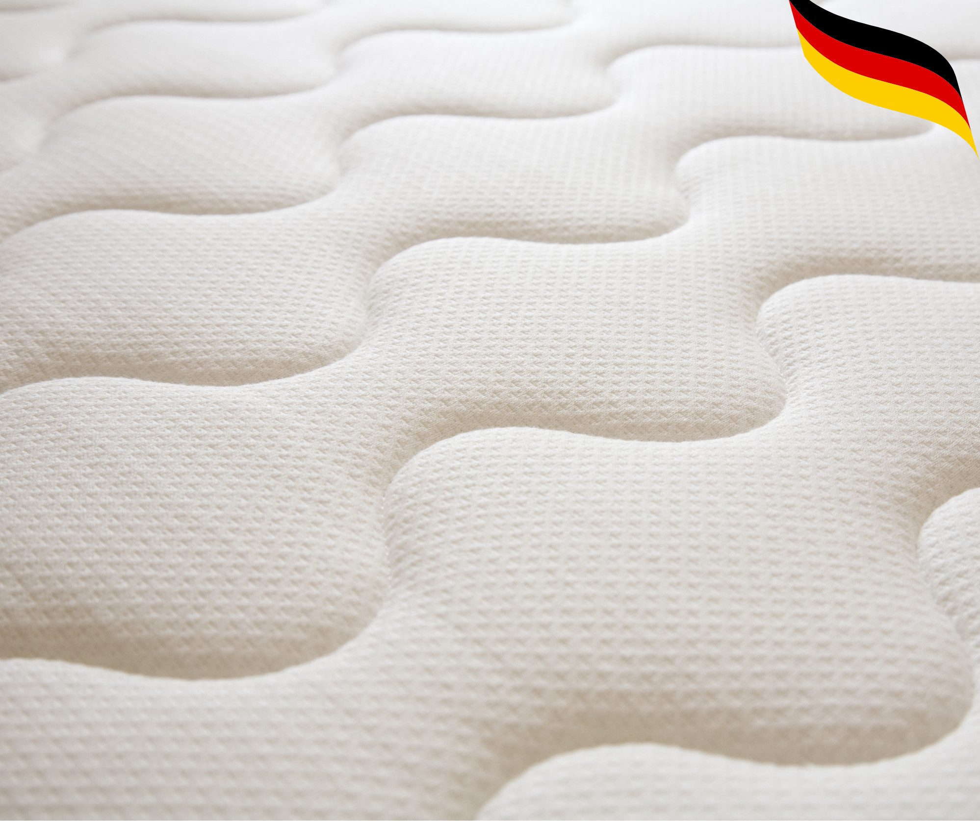 Taschenfederkernmatratze 7 ZONEN Premium-Kokos, Härtegrad H3/H4, MARPUR, 21 cm hoch