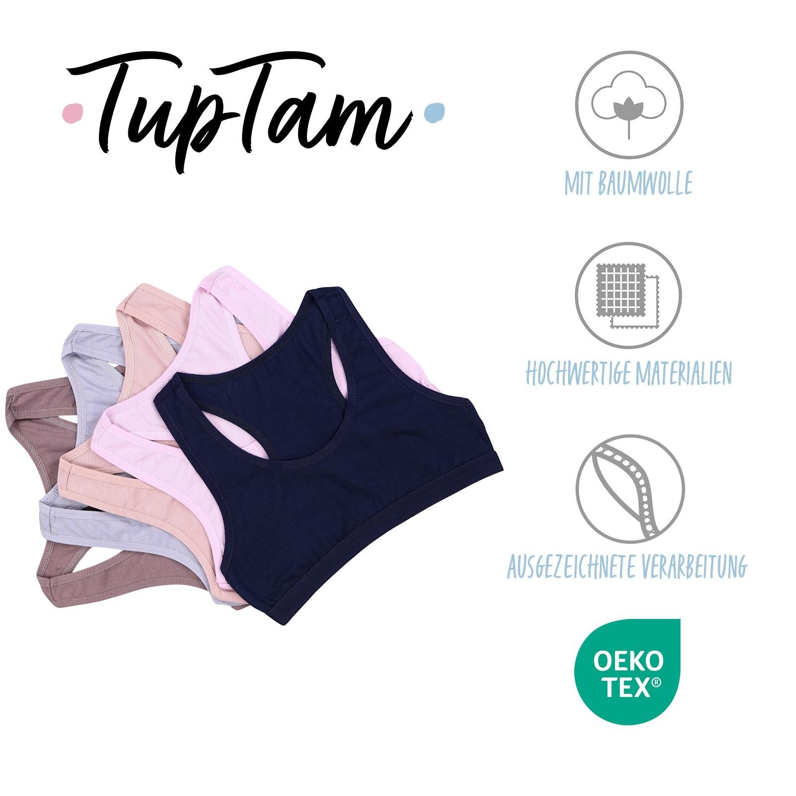 TupTam Bustier TupTam Mädchen Bustier mit breiten Trägern und Racerback – Bild 2 von 5