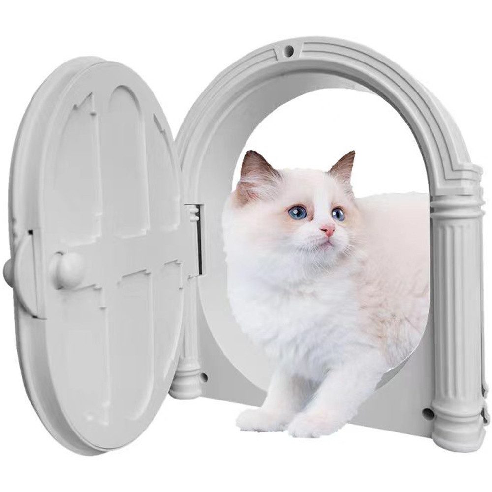 Katzenklappe Katzenklappen für Tür, Innen-Haustiertüren, keine Klappe Haustiertüren