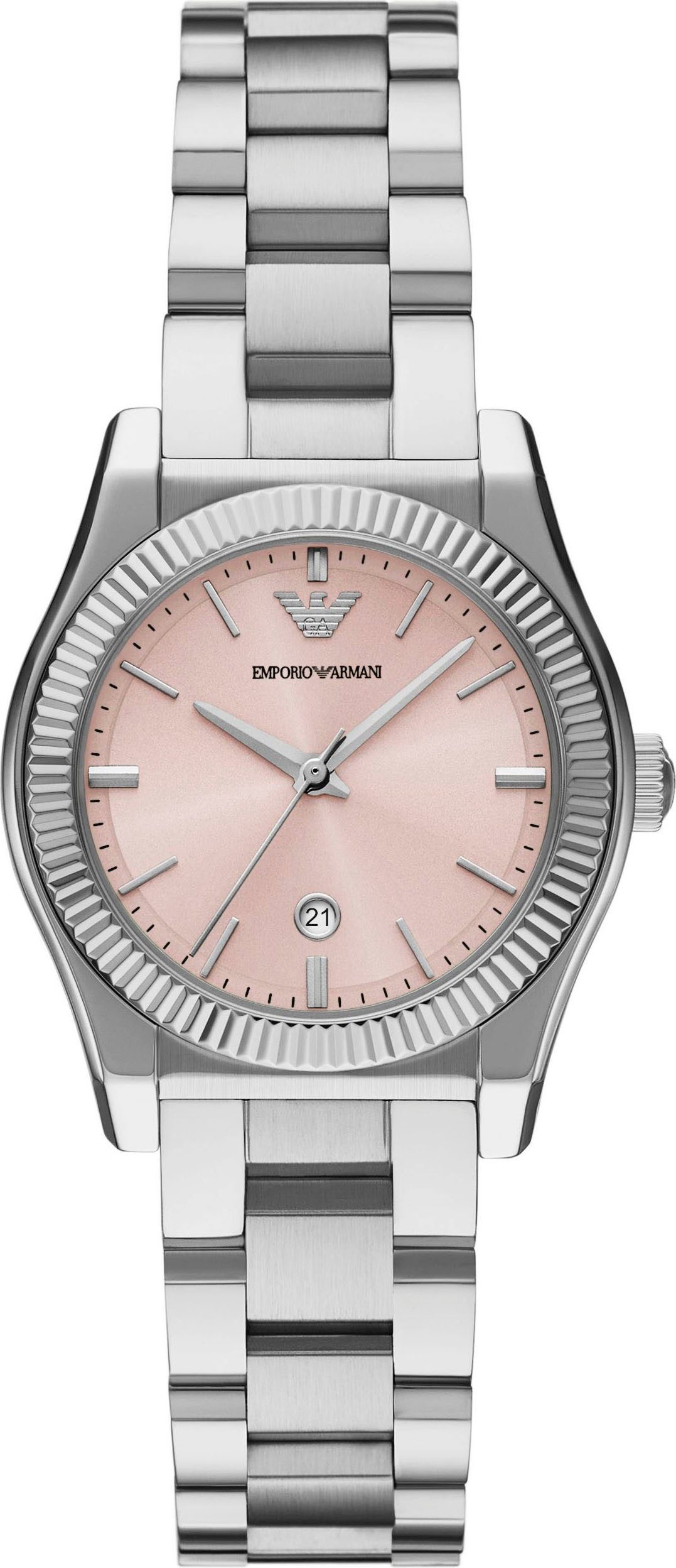 Emporio Armani Quarzuhr AR11658, Armbanduhr, Damenuhr, günstig online kaufen