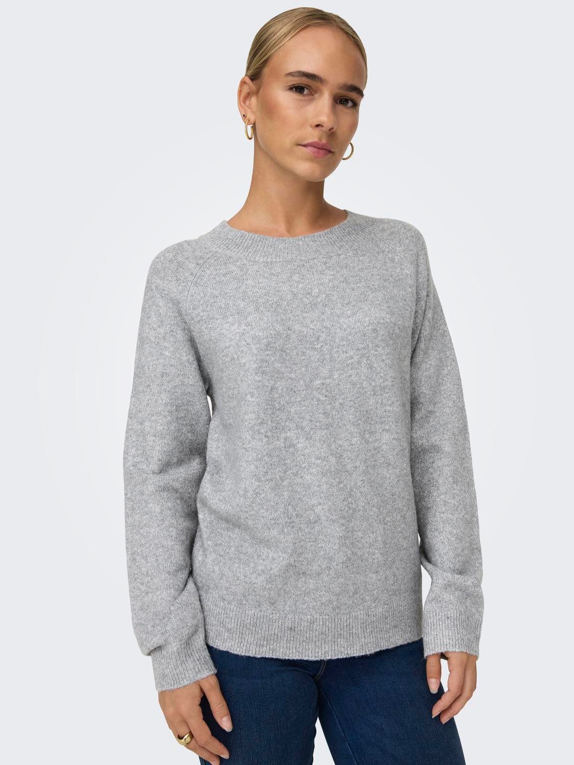 ONLY Rundhalspullover ONLRICA LIFE L/S PULLOVER günstig online kaufen