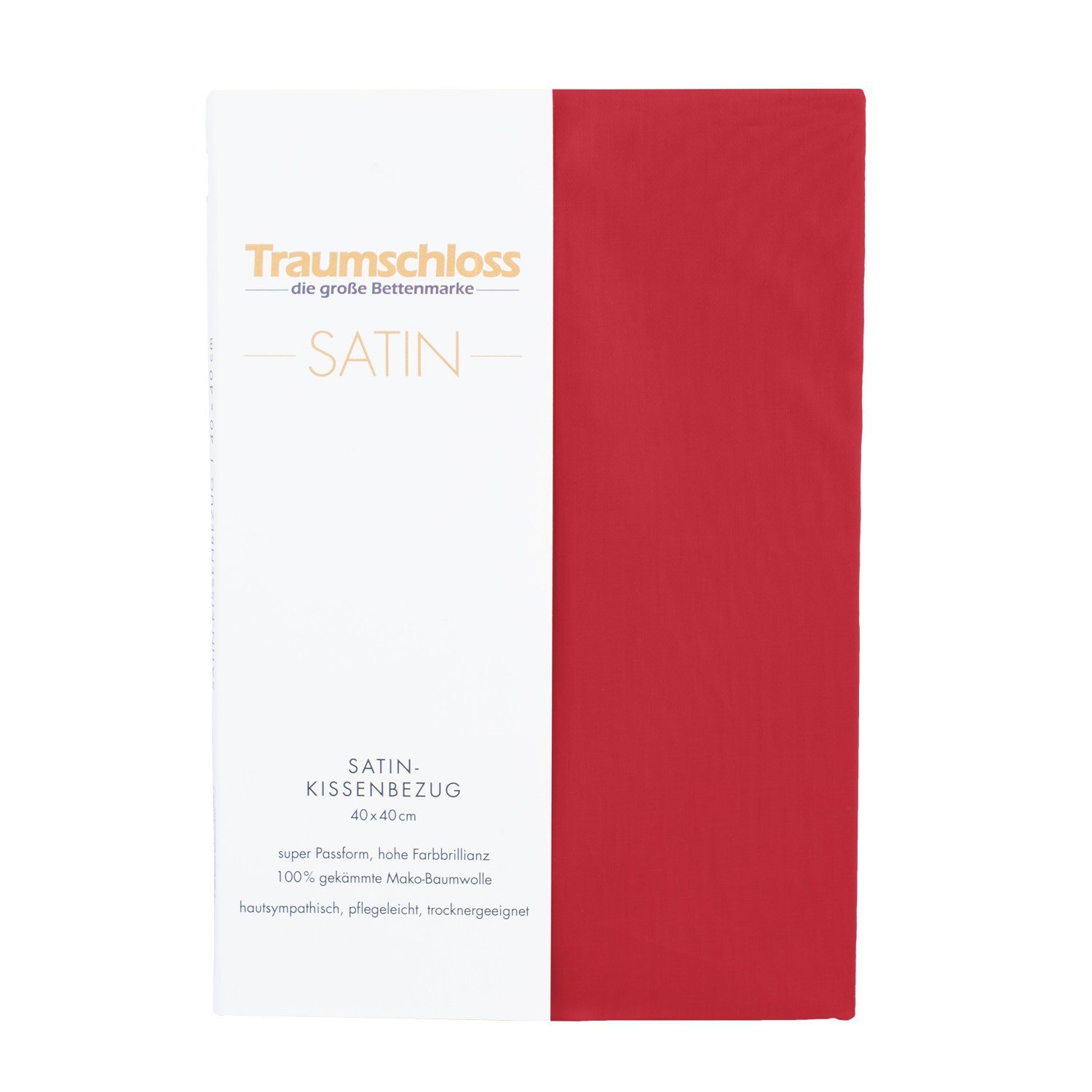 Traumschloss Kissenbezug Mako-Satin, (1 Stück), 100% günstig online kaufen