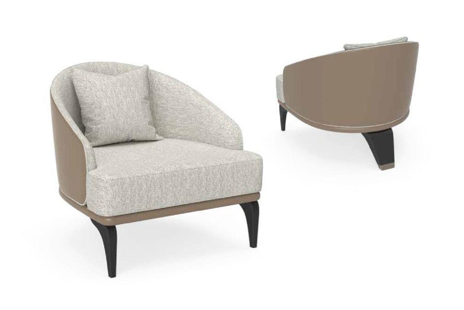 JVmoebel Sessel Sessel Ohrensessel Luxus Design Wohnzimmer Einsitzer Modern Neu (1-St., 1x Sessel), Made in Europa