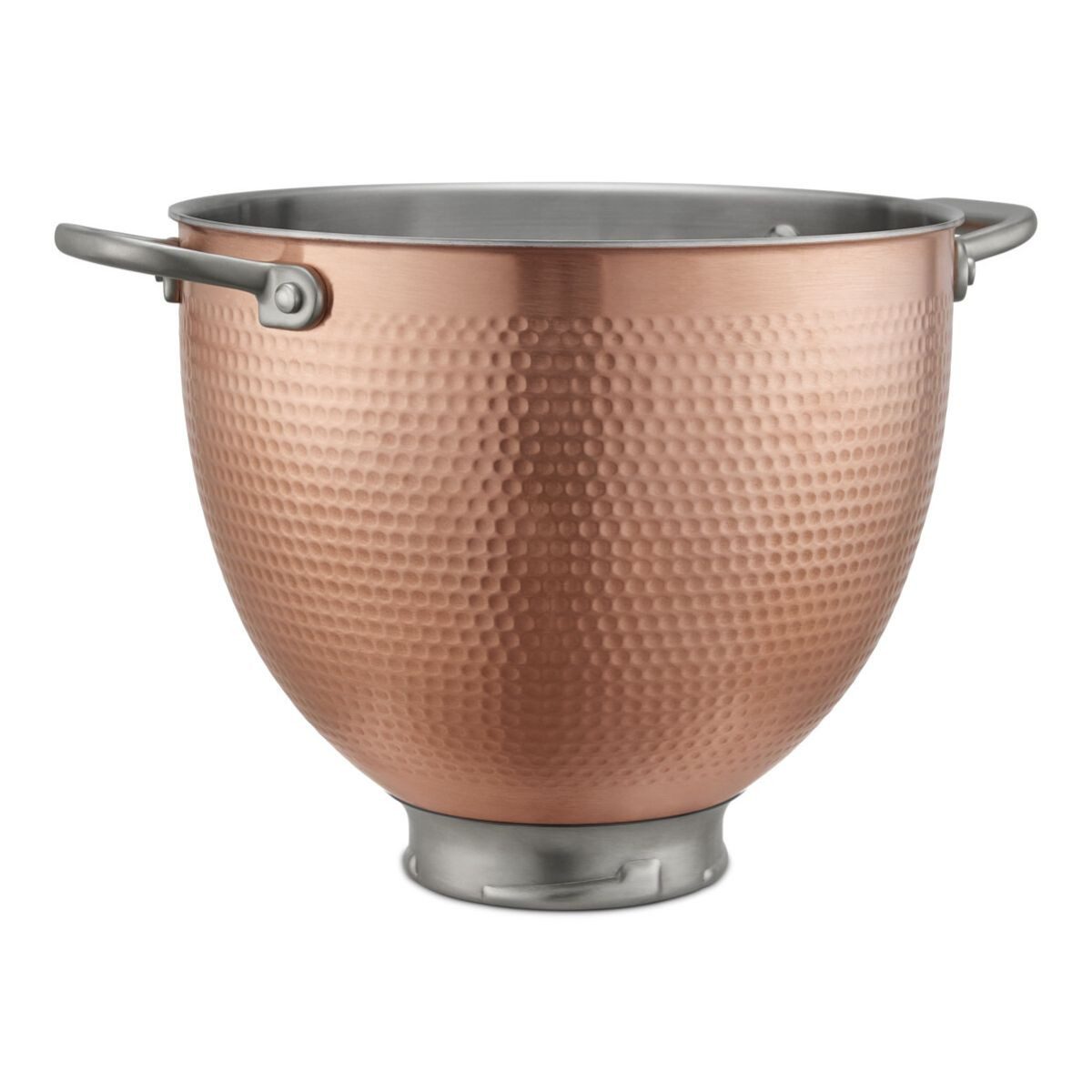 KitchenAid Küchenmaschinenschüssel "Hammered Copper" für 4,8 und 4,3 Liter Küchenmaschinen, Edelstahl, (1-tlg), Nicht Spülmaschinen geeignet