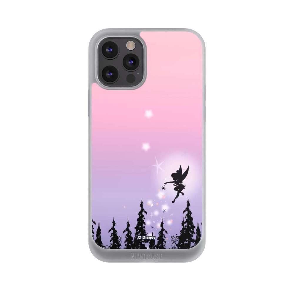NIVOCASE Handyhülle Disney Tinkerbell Offizielles Lizenzprodukt Tinker Bell Woods, Apple iPhone 12 Pro Max Handyhülle Hülle NIVOpure Case Frozen