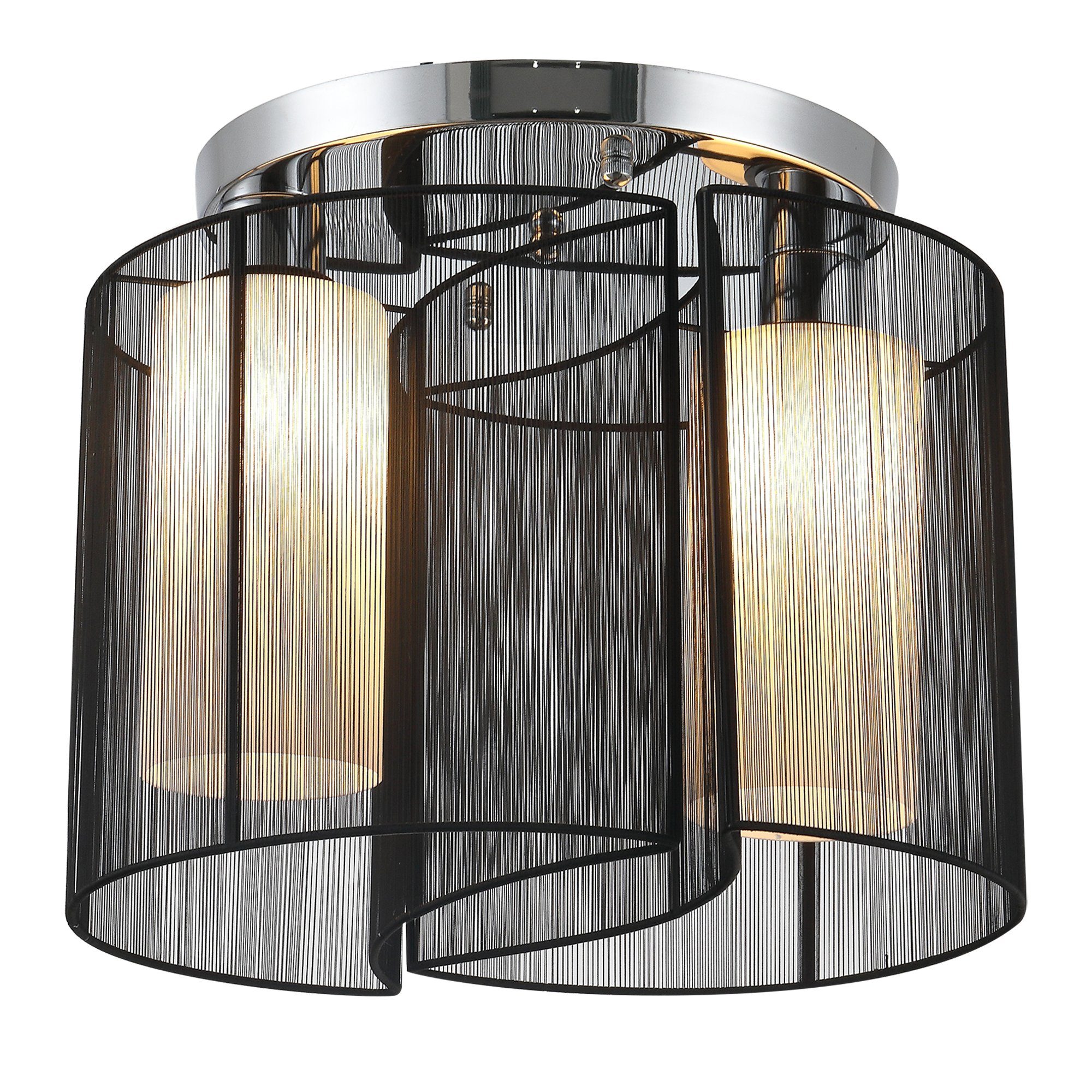 HOMCOM Deckenleuchte Deckenlampe vintage Deckenleuchte 2 günstig online kaufen