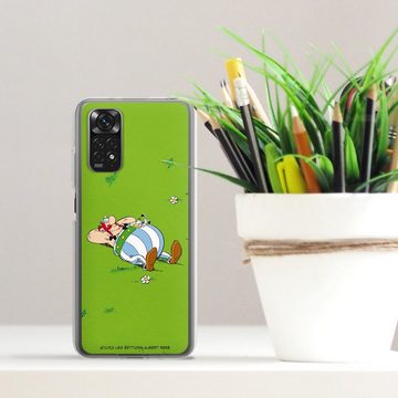 DeinDesign Handyhülle Obelix Offizielles Lizenzprodukt Asterix Obelix Ruht Sich Aus, Xiaomi Redmi Note 11 Silikon Hülle Bumper Case Handy Schutzhülle