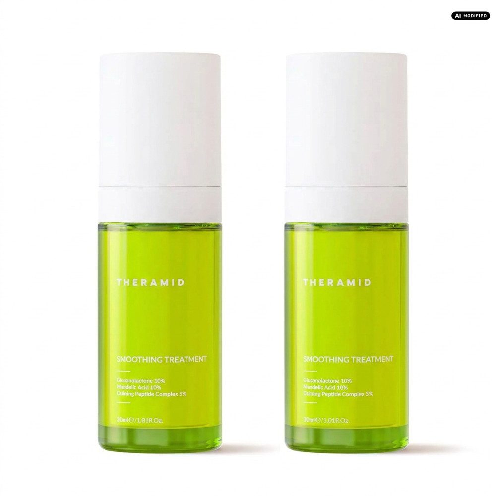 NICHE BEAUTY LAB Gesichtsserum Niche Beauty Lab Theramid Smoothing Treatment 2er Set, 1-tlg., 20 % Säuremischung mit AHA & PHA plus 5 % Peptidkomplex