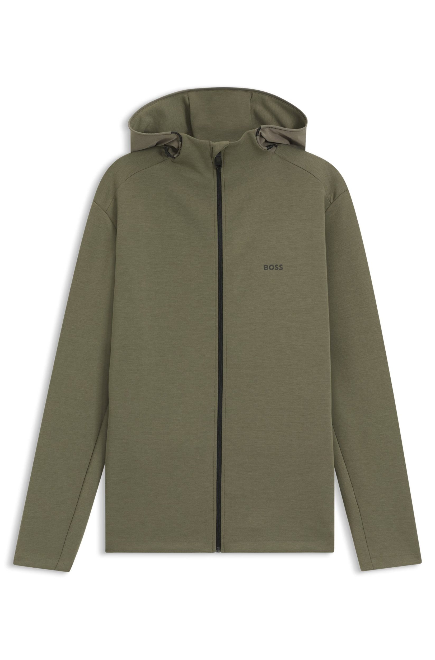 BOSS GREEN Sweatshirt Jacke SW_Tour HD - Regular Fit