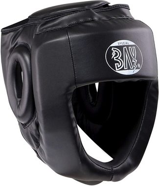 BAY-Sports Kopfschutz Kampfsport Vollkontakt Krav Maga Kick Boxen MMA Kopfschutz, Rundum Schutz, Training Wettkampf, S - XL