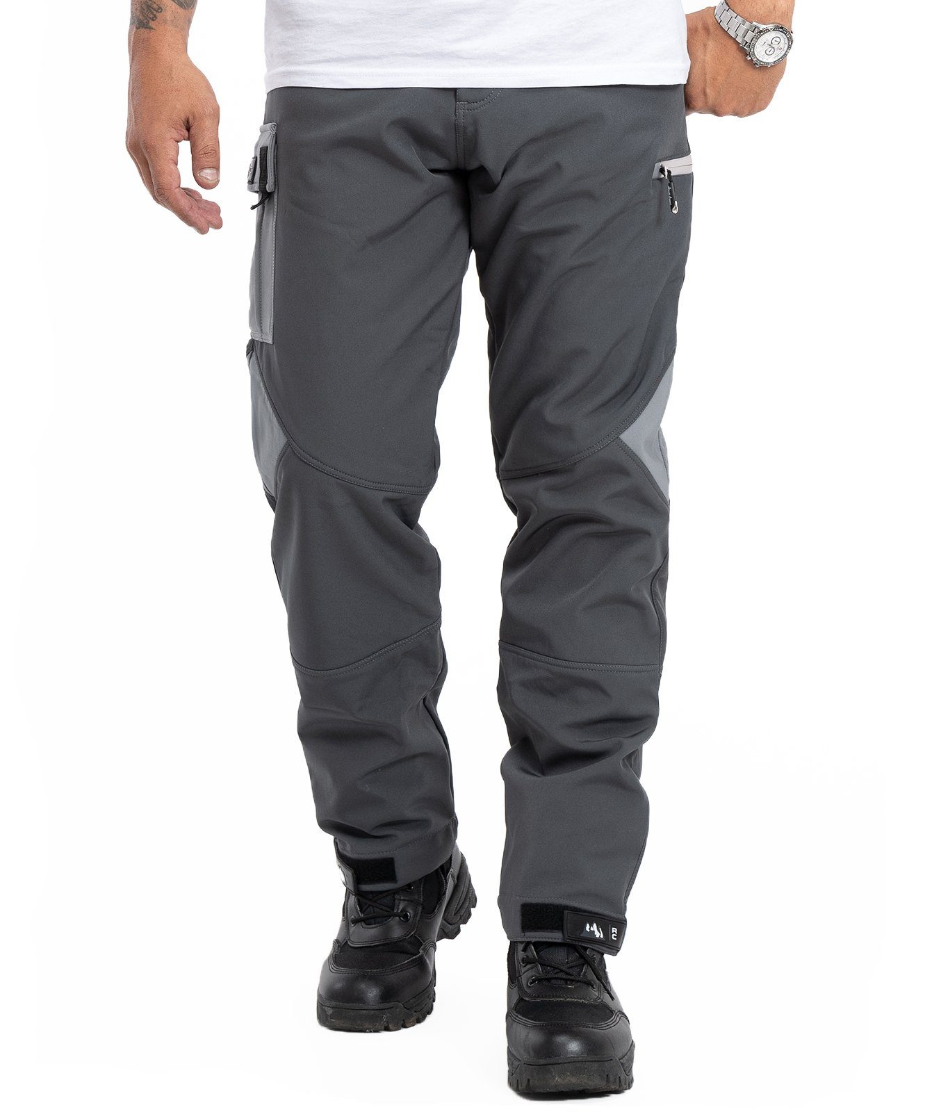 Rock Creek Softshellhose Herren Softshellhose Wanderhose H-308 günstig online kaufen