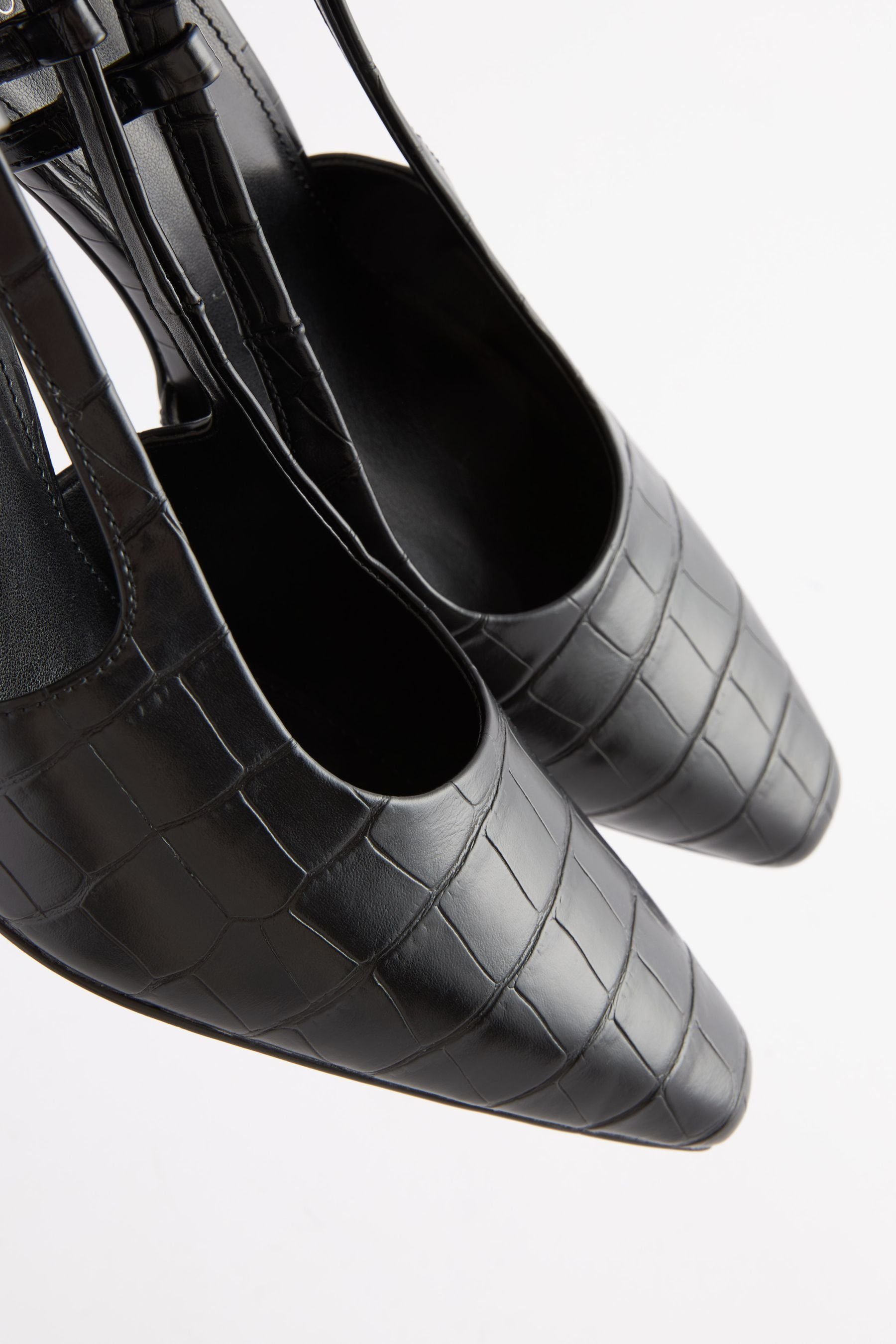 Hohe Black Forever Slingback-Schuhe Slingpumps Comfort® Next (1-tlg)