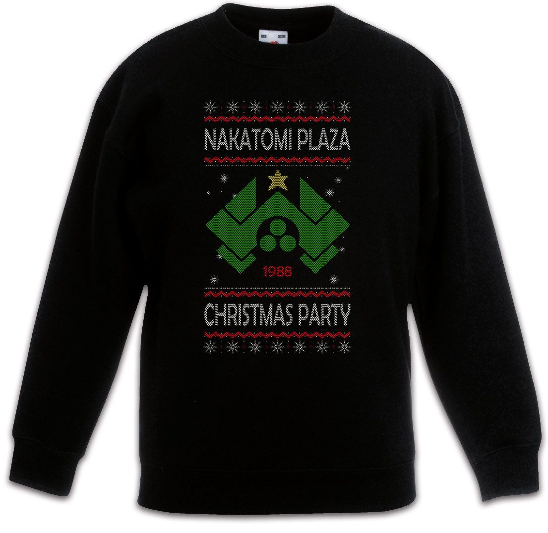 Sweatshirt Nakatomi Plaza Christmas Kinderpullover Merry Hard Santa Die Langsam