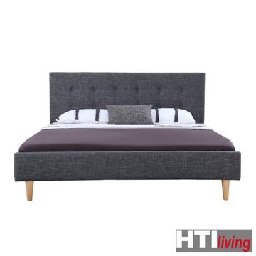 HTI-Living Bett Bett 140 x 200 cm Linn (Stück, 1-tlg., 1x Bett Linn inkl. Lattenrost, ohne Matratze), Bettgestell inkl. Lattenrost