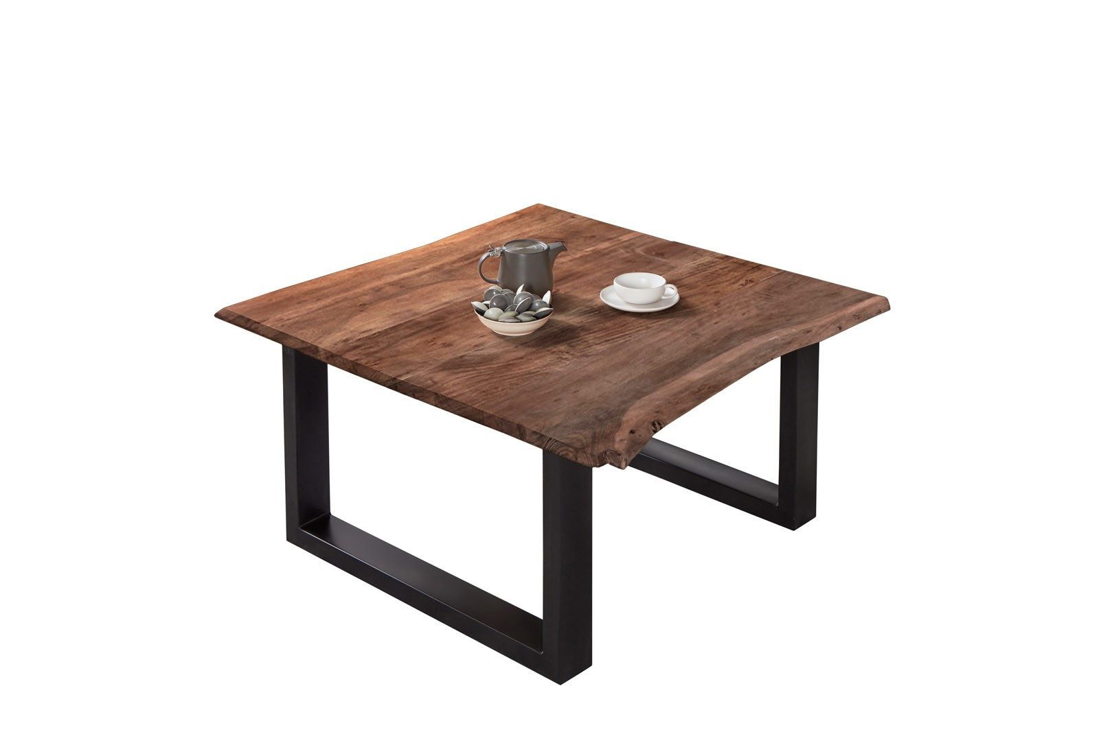 Loreno® Couchtisch Billy, massives Akazienholz, natürliche günstig online kaufen