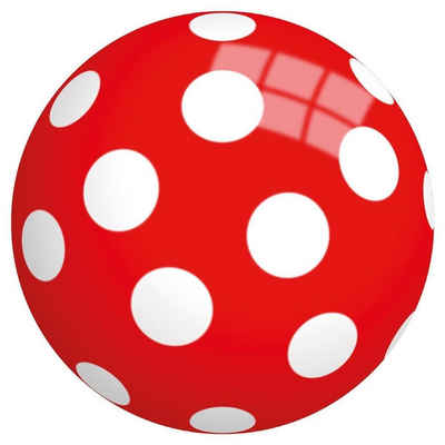 JOHN Spielball »50131 Buntball Pilz 9''«, 23cm Kindersport Ball Wasser Garten Spielball rot weiße Punkte