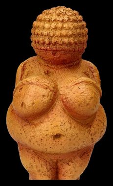 Figuren Shop GmbH Dekofigur Venus von Willendorf Figur - Miniatur im Geschenkkarton - Dekofigur