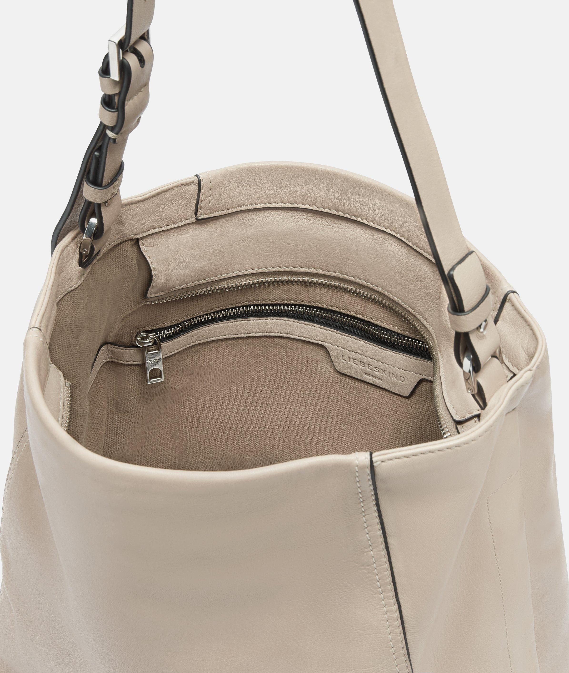 Liebeskind Berlin Schultertasche Chudy Hobo M, Geräumige Schultertasche aus Leder