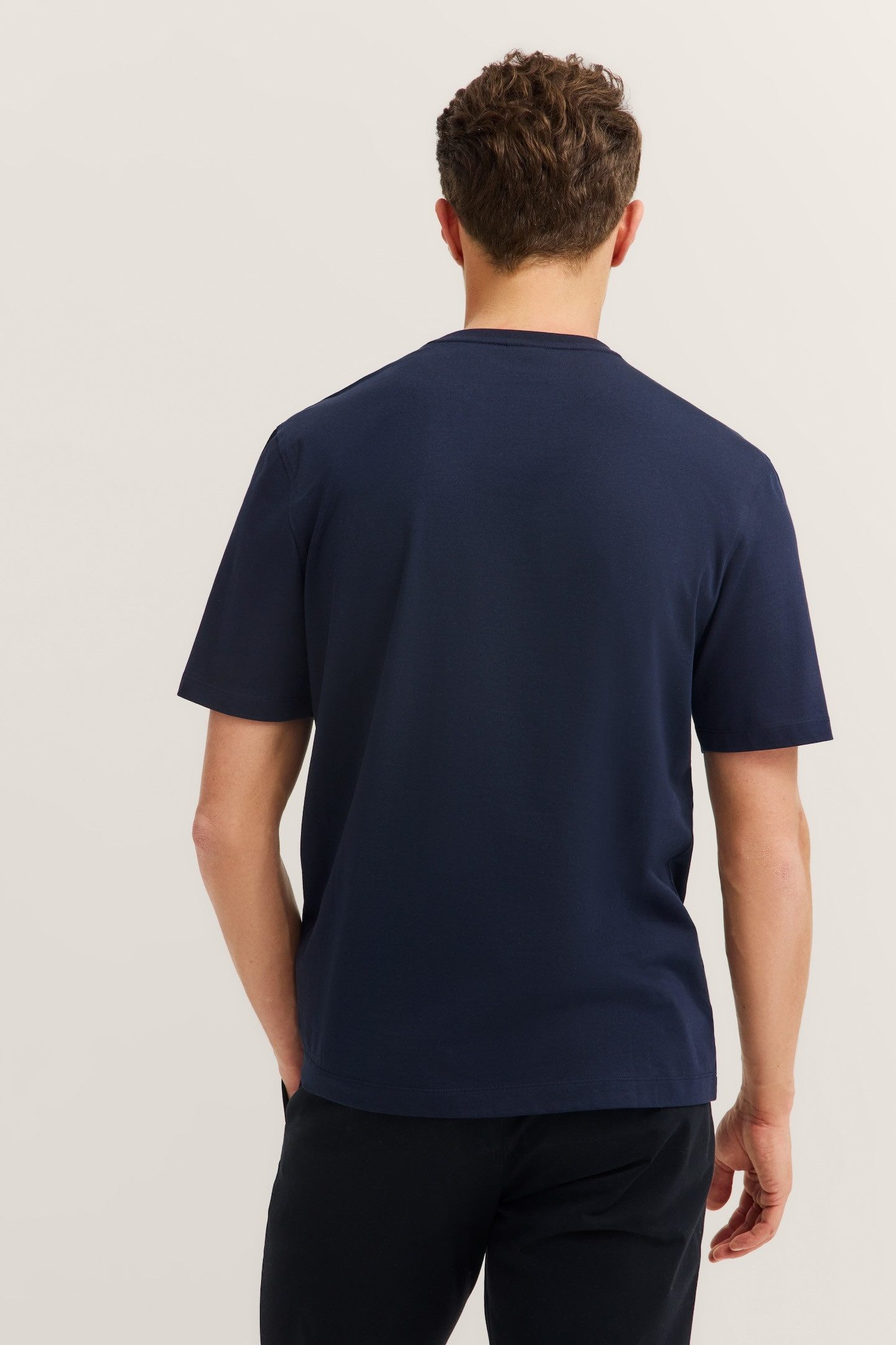 bugatti T-Shirt Basic Essential aus reiner Baumwolle günstig online kaufen