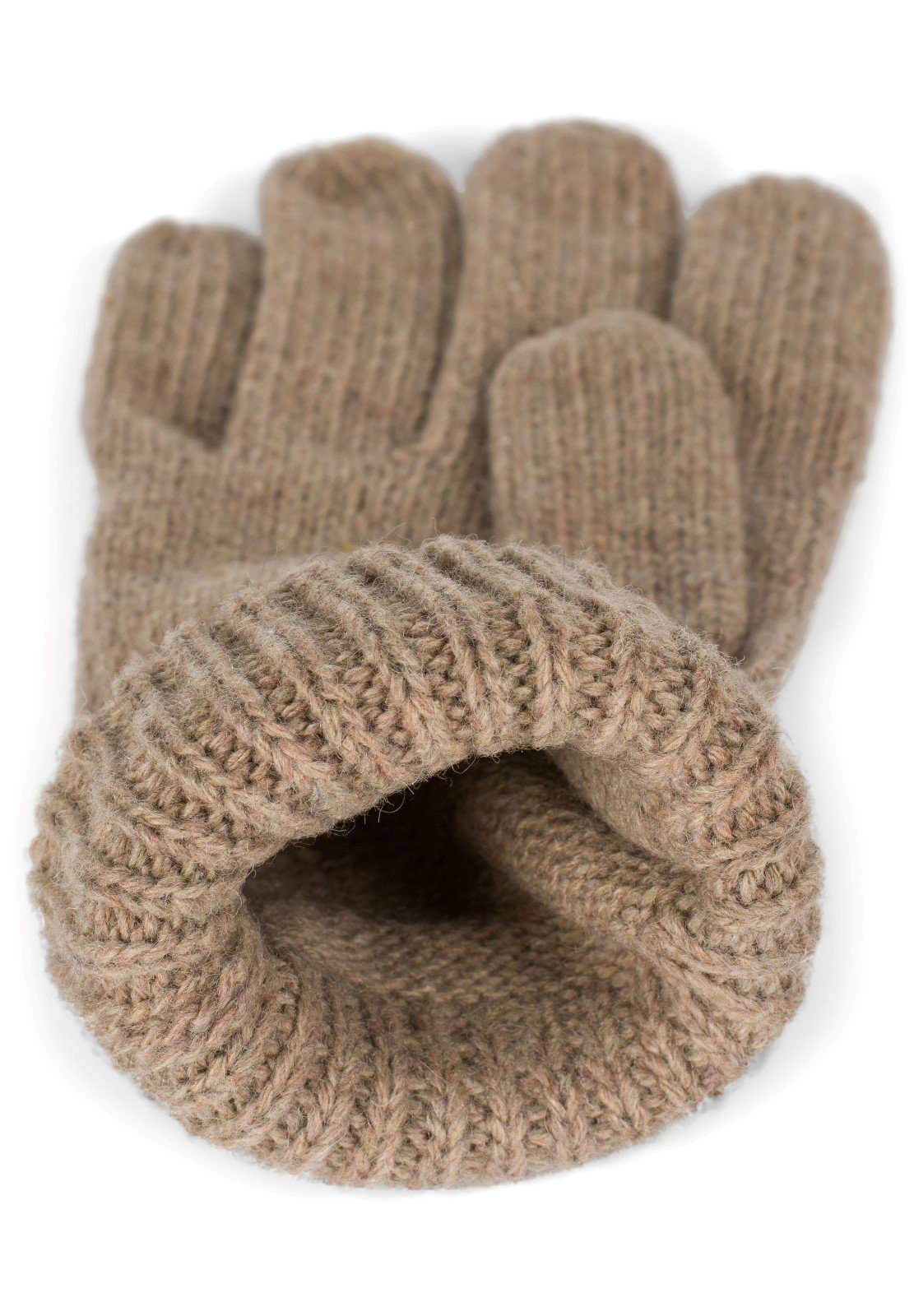 styleBREAKER Strickhandschuhe Strick Handschuhe mit Strass Stern (1-St) günstig online kaufen