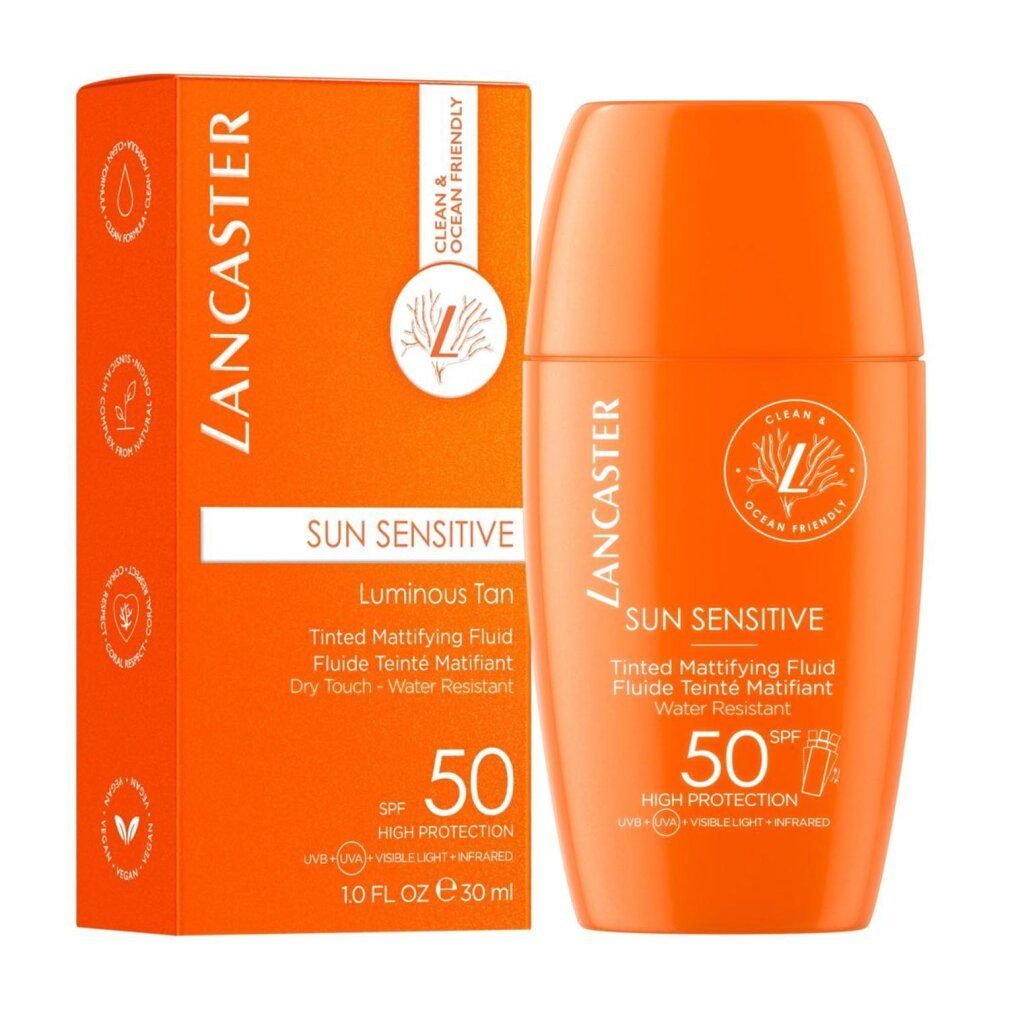 LANCASTER Sonnenschutzcreme Sun Sensitive Fluido Bronceador Luminoso Spf50 30ml