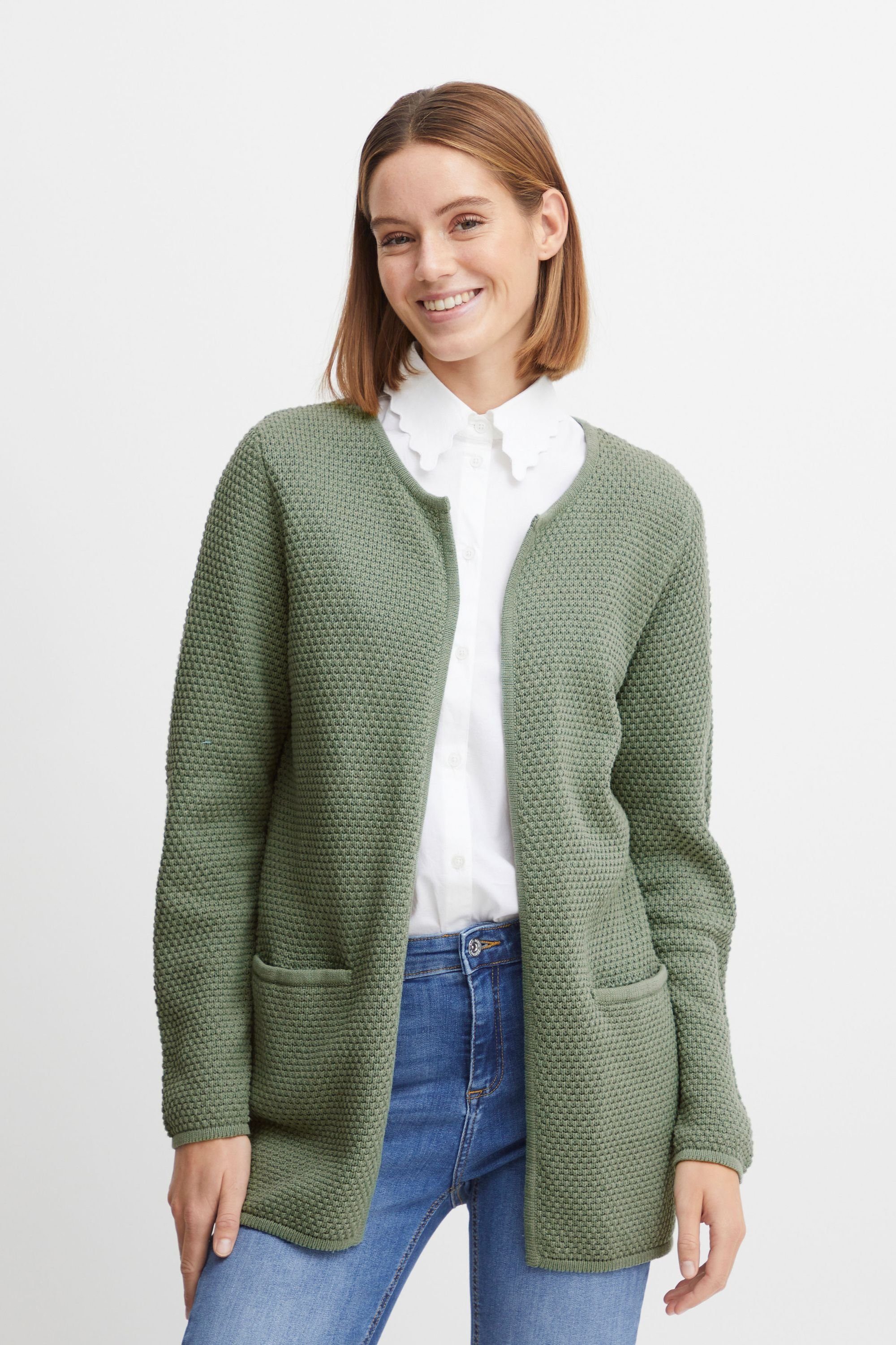 b.young Strickjacke BYMIKALA 20807524 Sea Spray (176212)