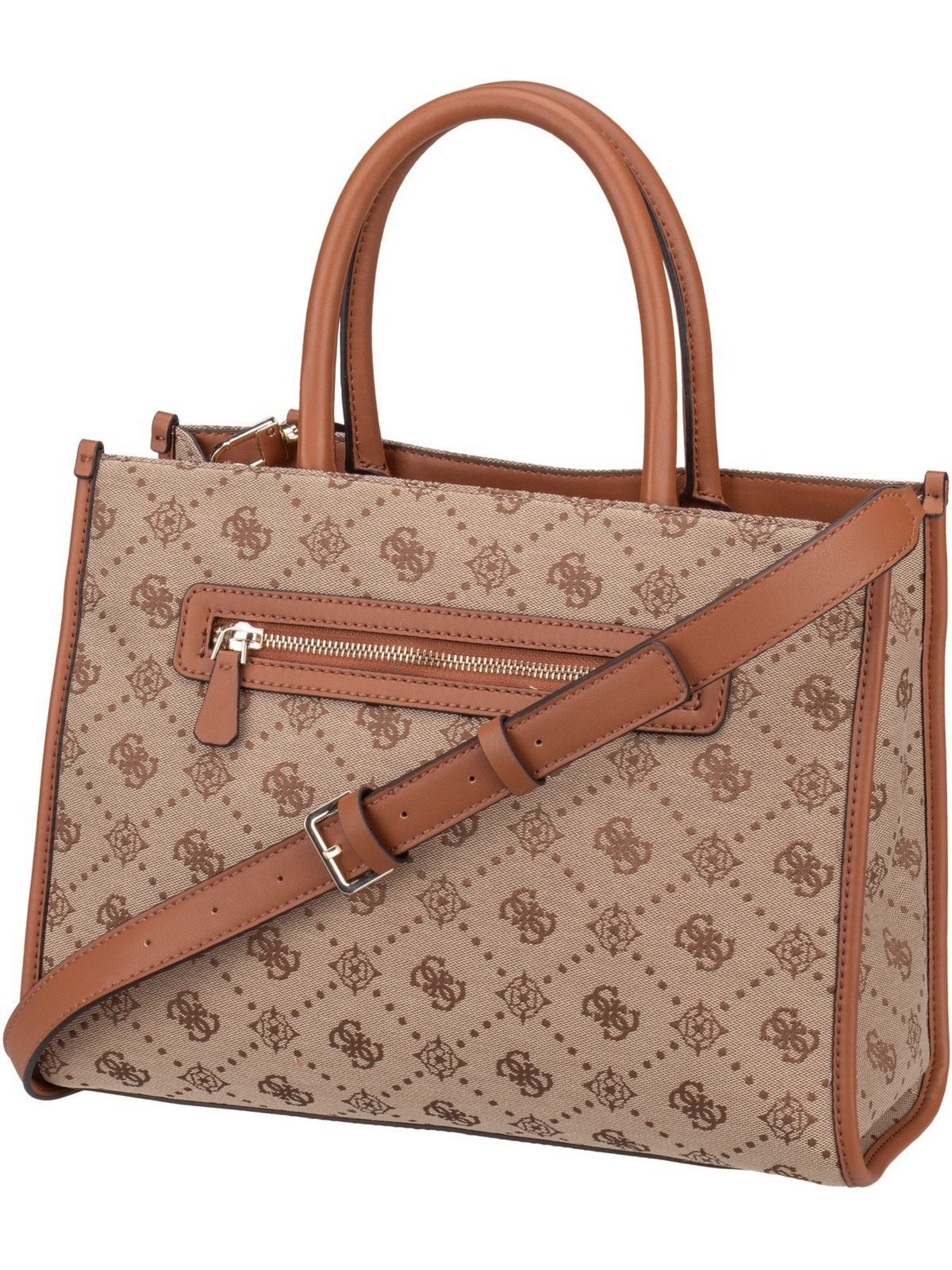 Guess Handtasche Neda 2 Comp TO Logo, Henkeltasche günstig online kaufen